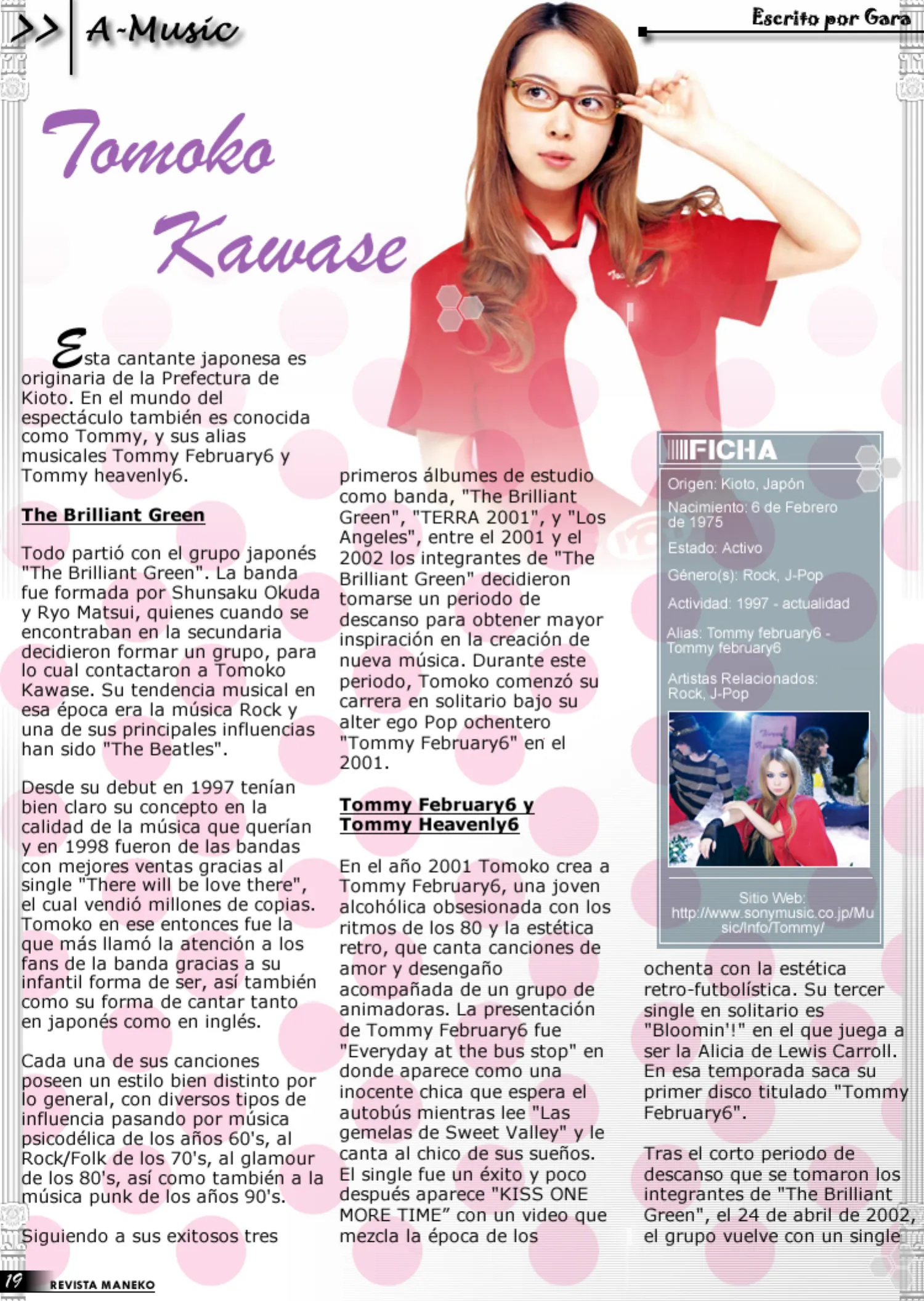 Revista Maneko N°22 página 20