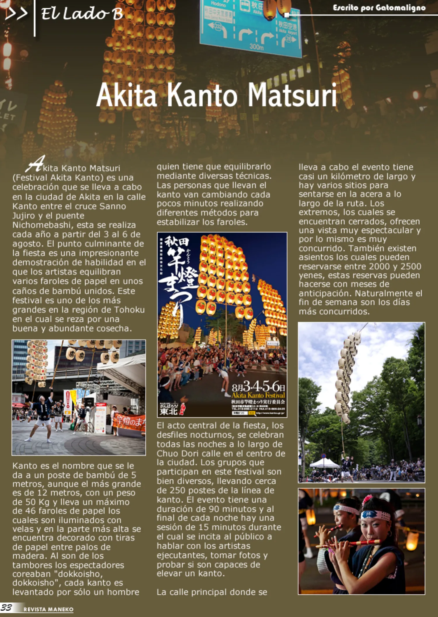 Revista Maneko N°22 página 34
