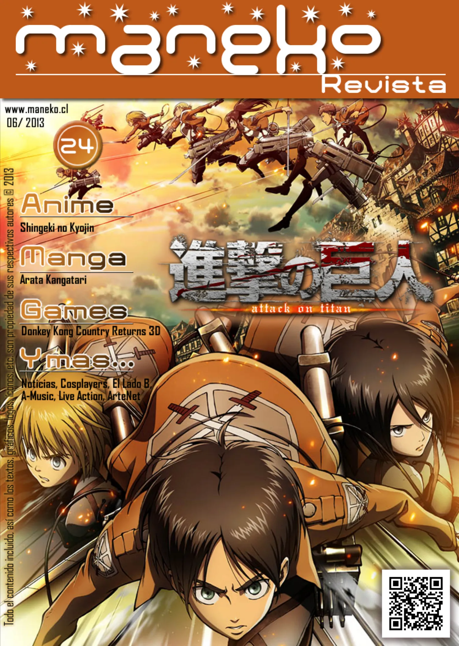 Revista Maneko N°24 página 1
