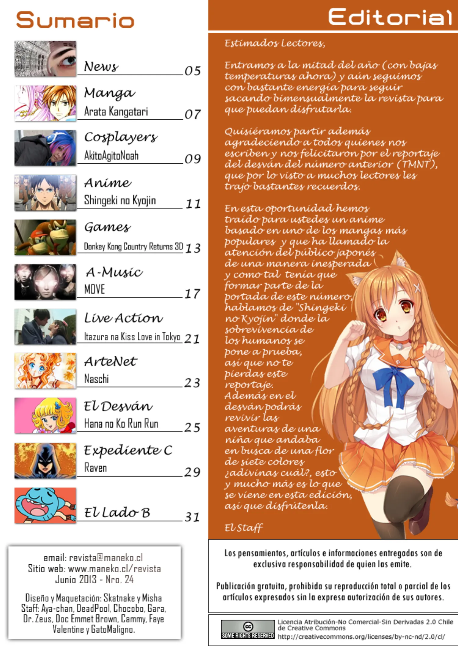 Revista Maneko N°24 página 4