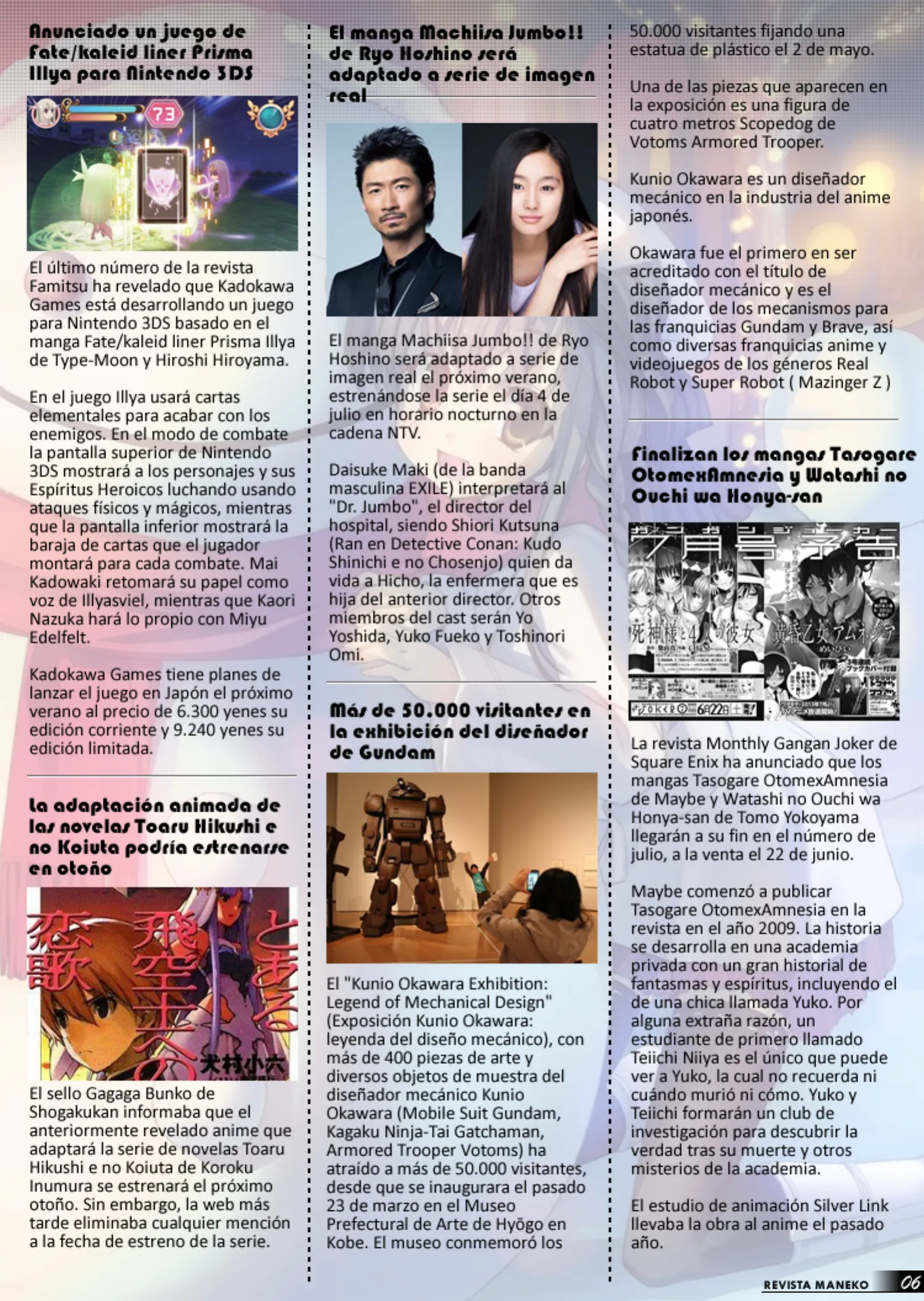 Revista Maneko N°24 página 7