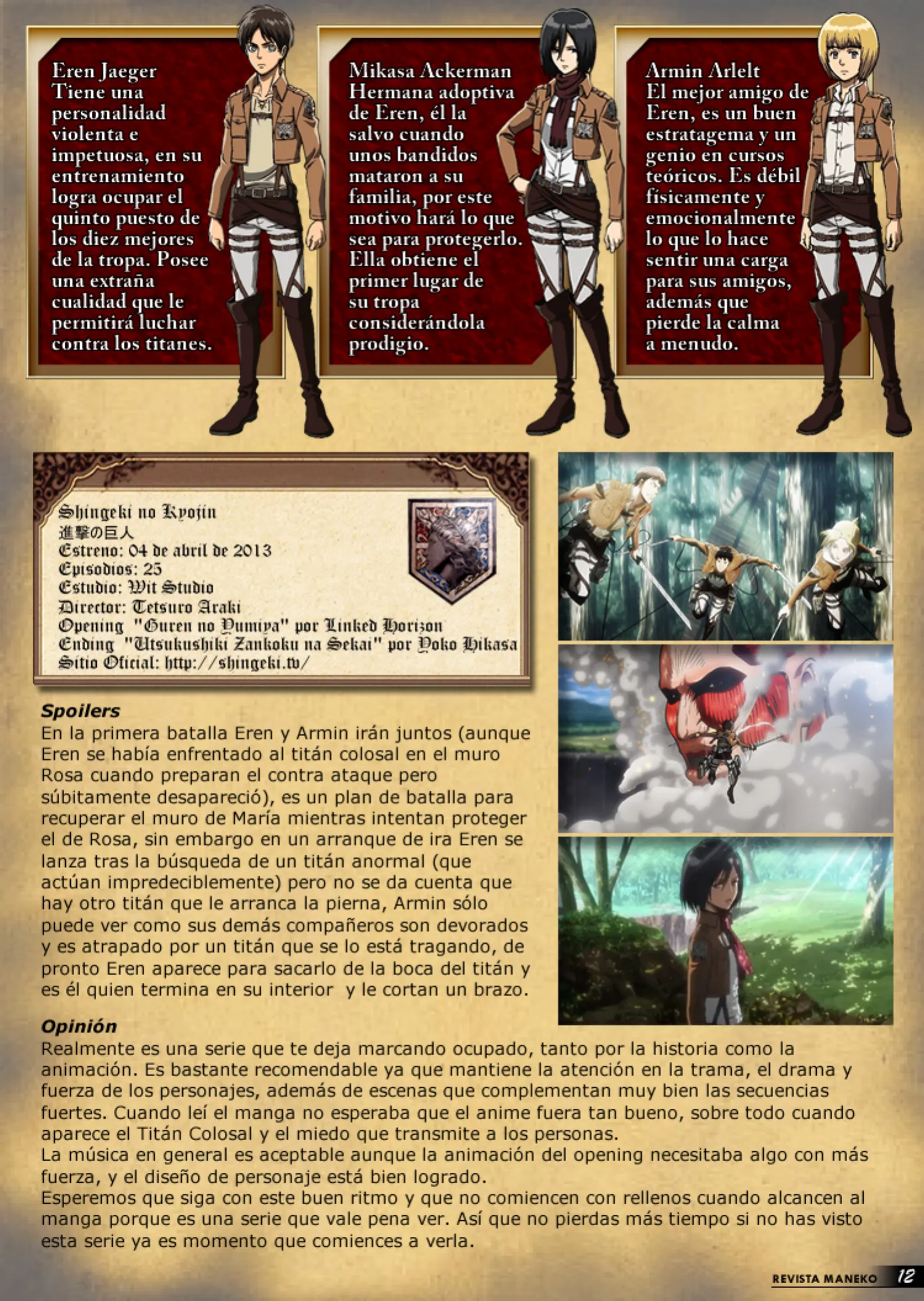 Revista Maneko N°24 página 13