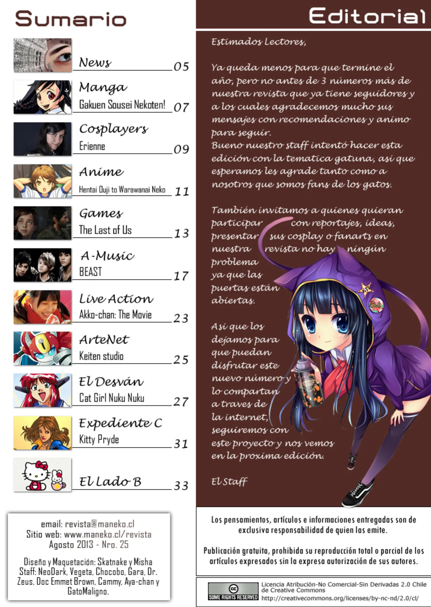 Revista Maneko N°25 página 4