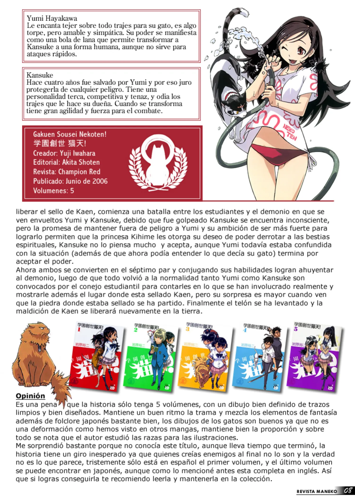Revista Maneko N°25 página 9