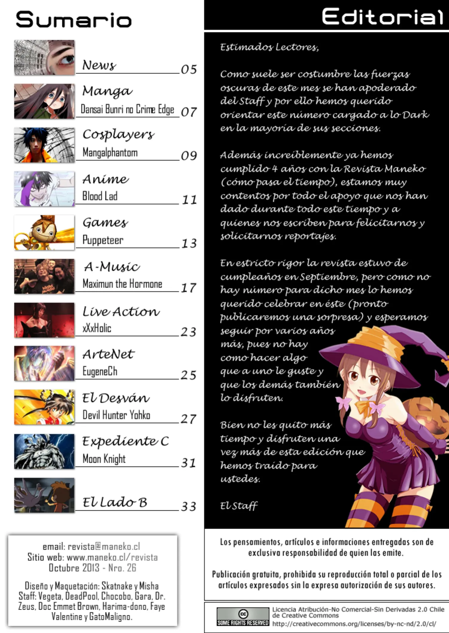 Revista Maneko N°26 página 4