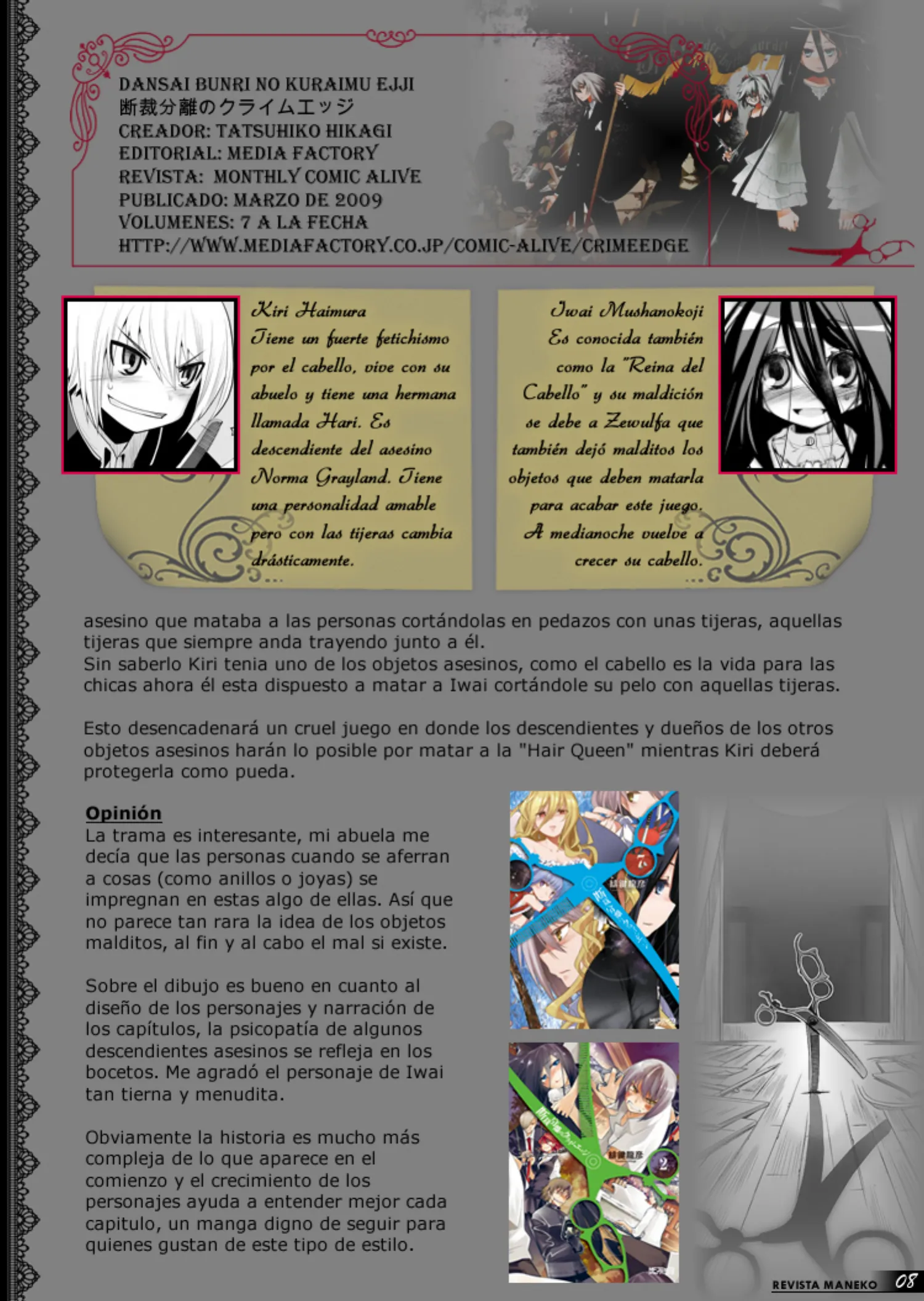 Revista Maneko N°26 página 9