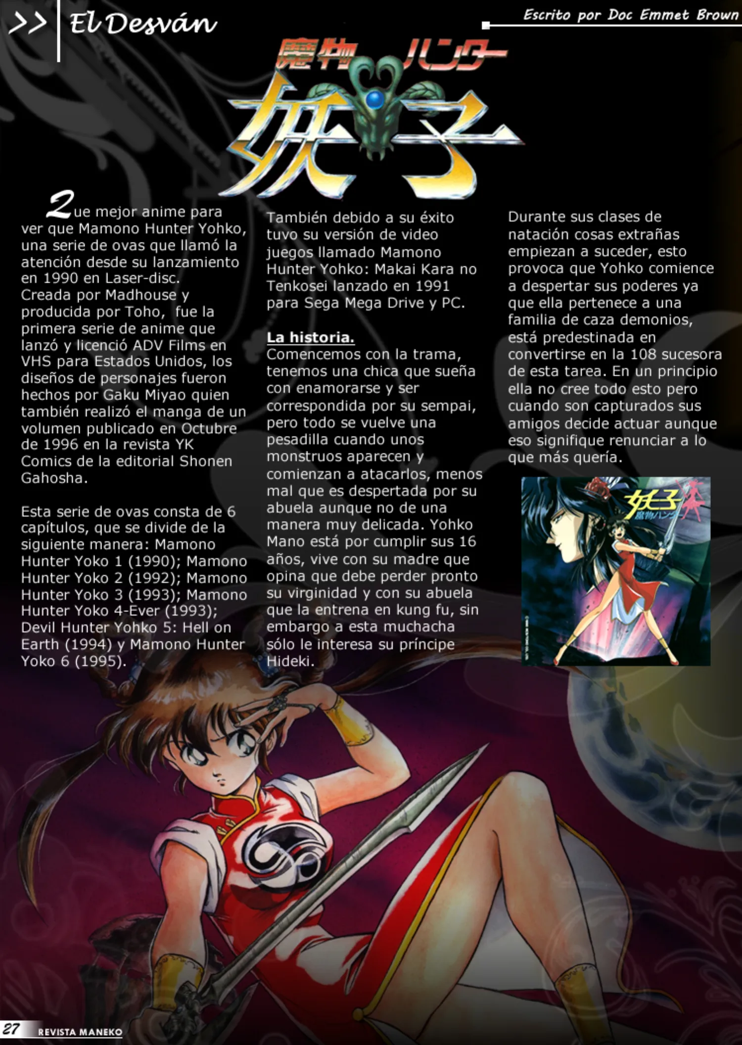 Revista Maneko N°26 página 28