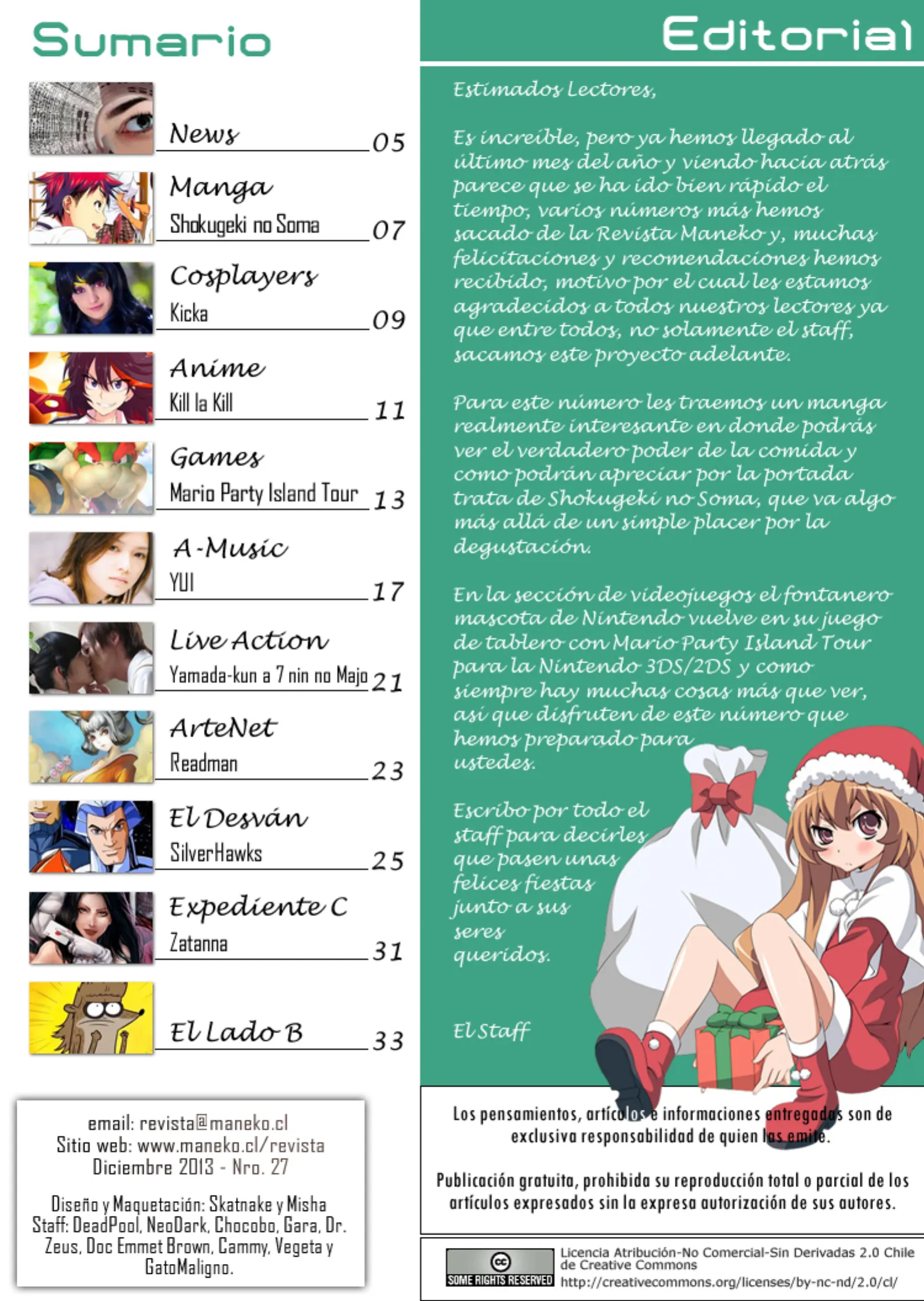 Revista Maneko N°27 página 4