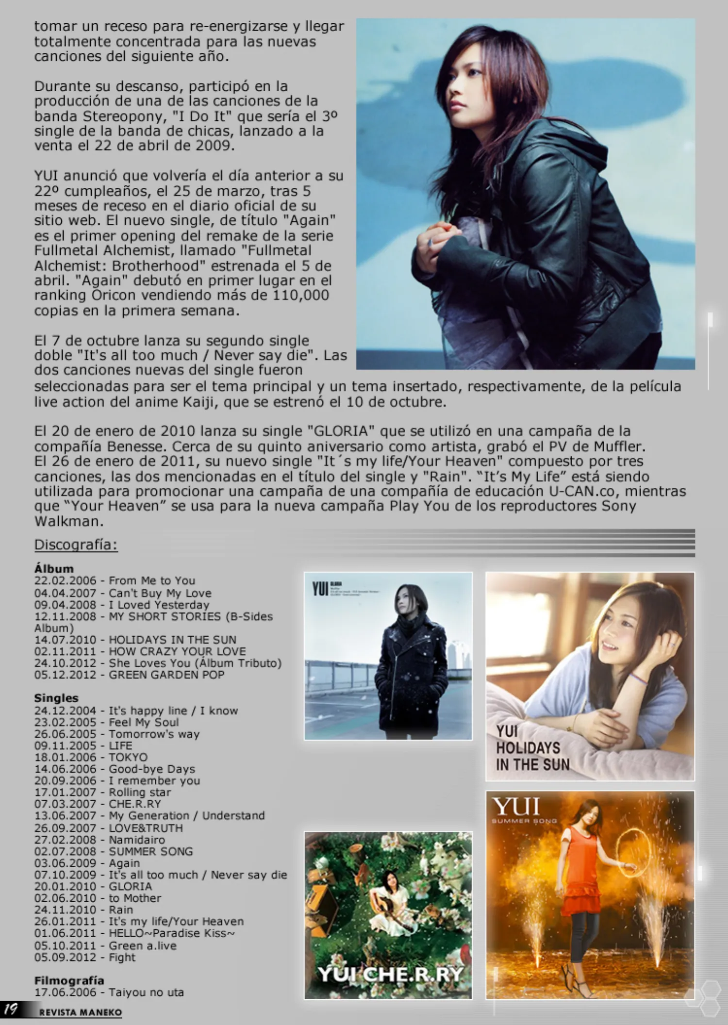 Revista Maneko N°27 página 20