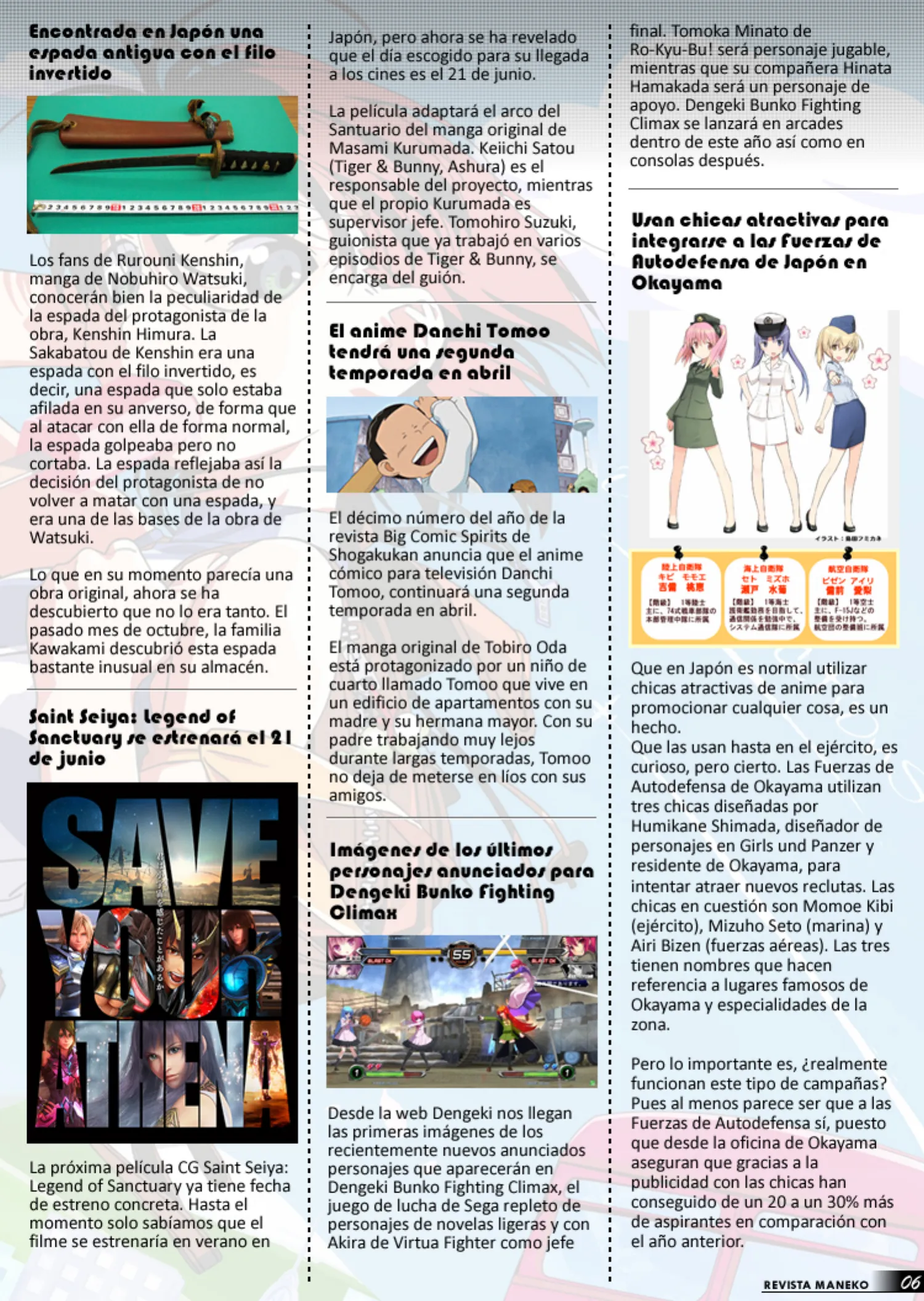 Revista Maneko N°28 página 7