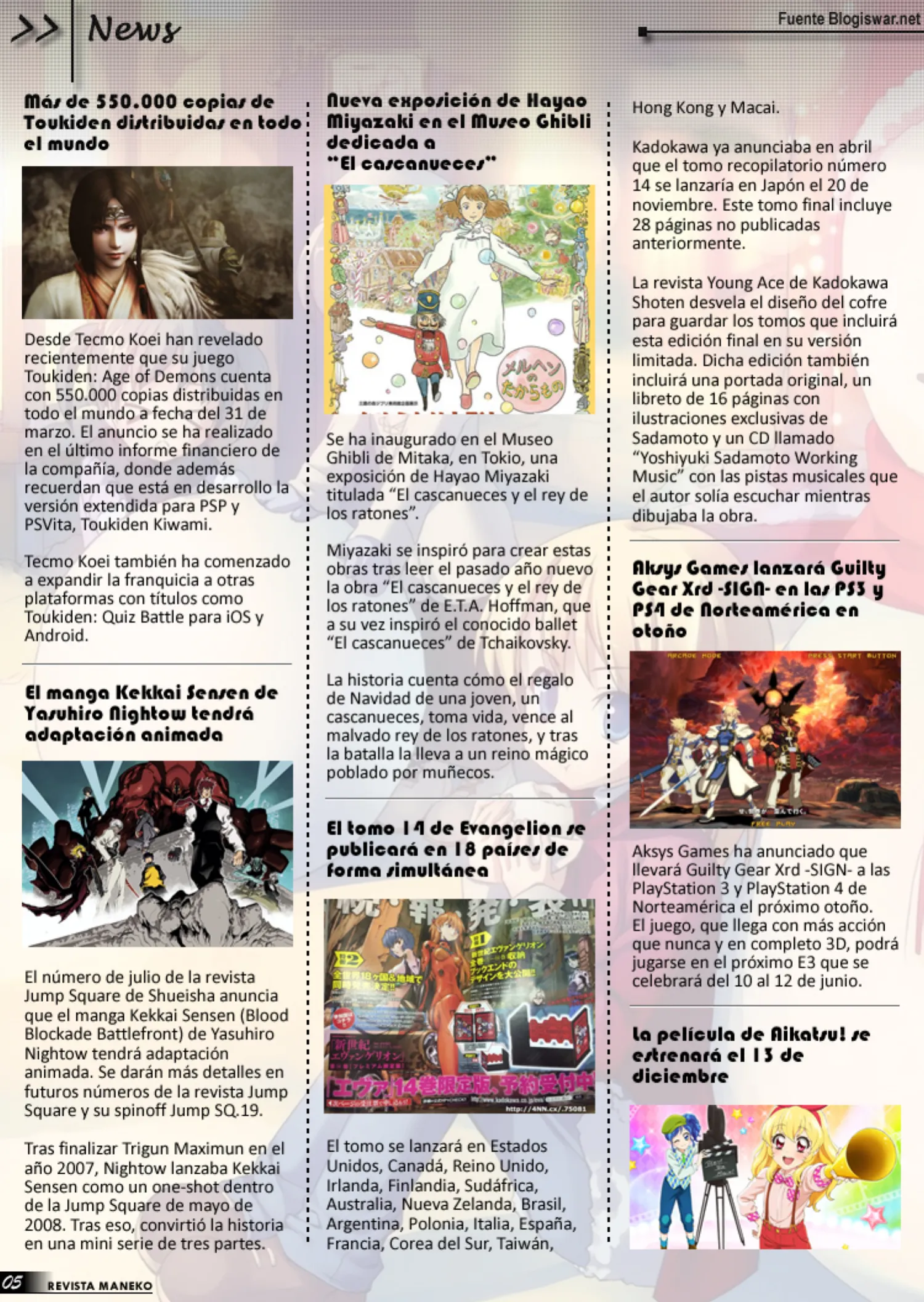 Revista Maneko N°30 página 6