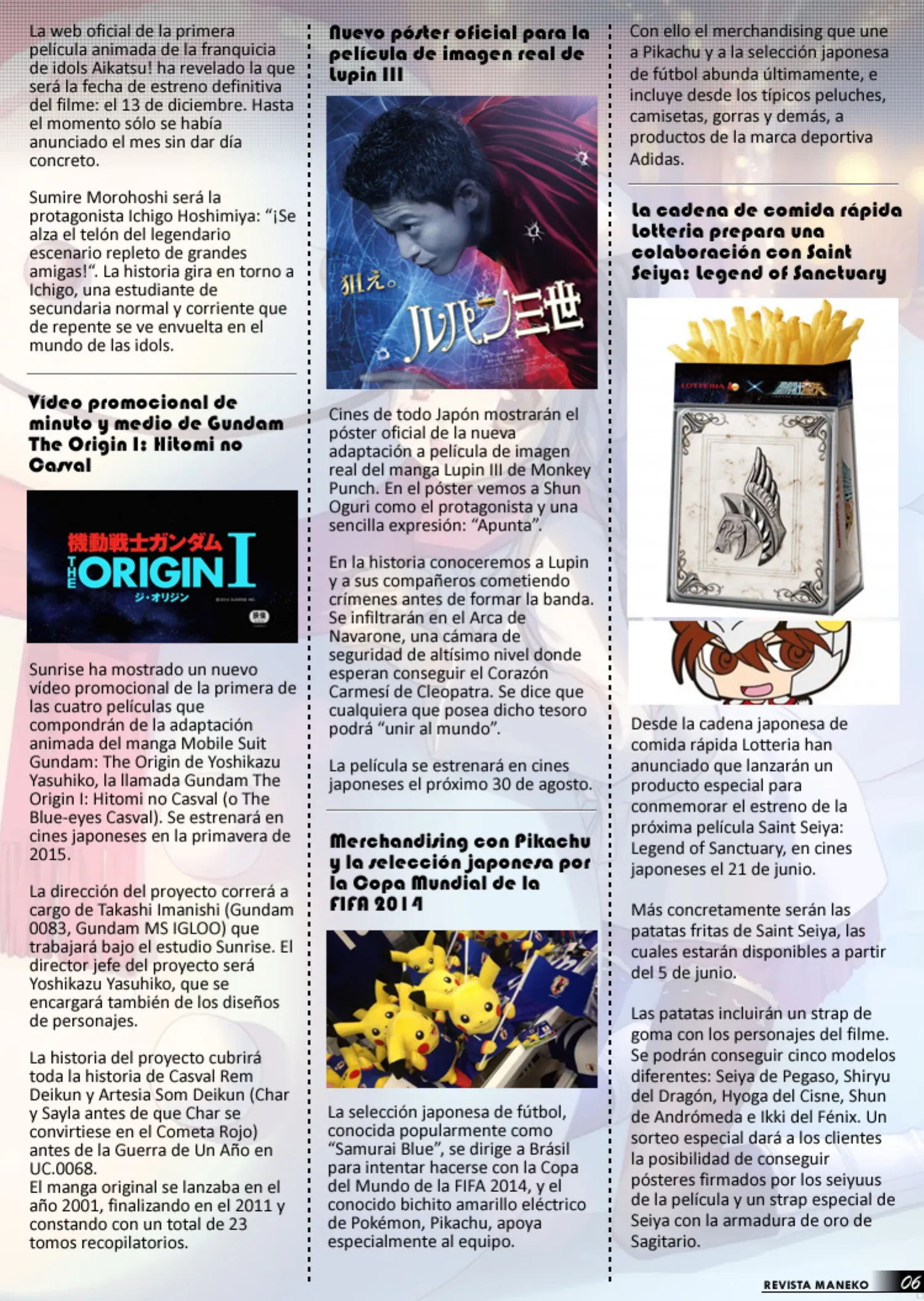 Revista Maneko N°30 página 7
