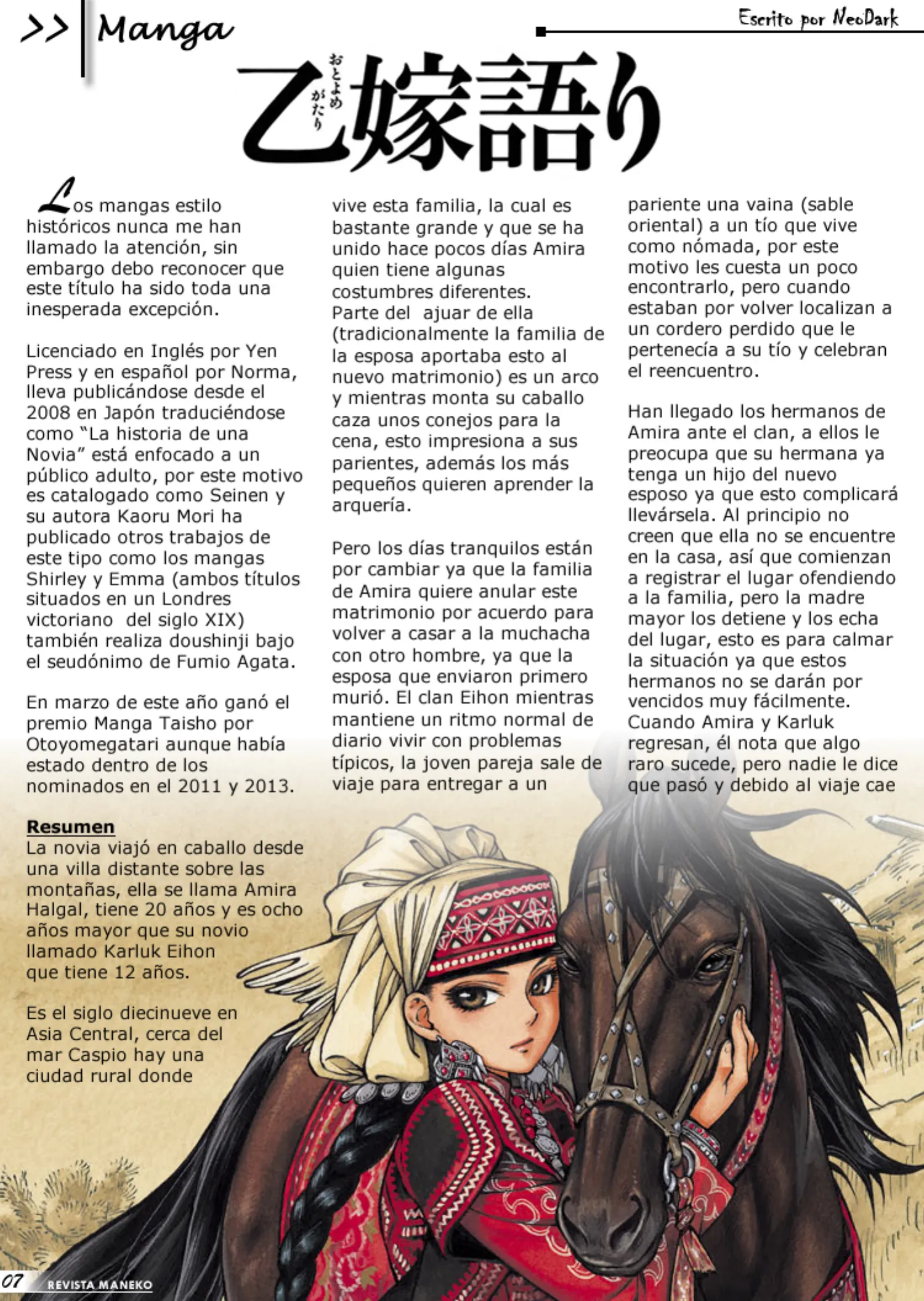 Revista Maneko N°30 página 8