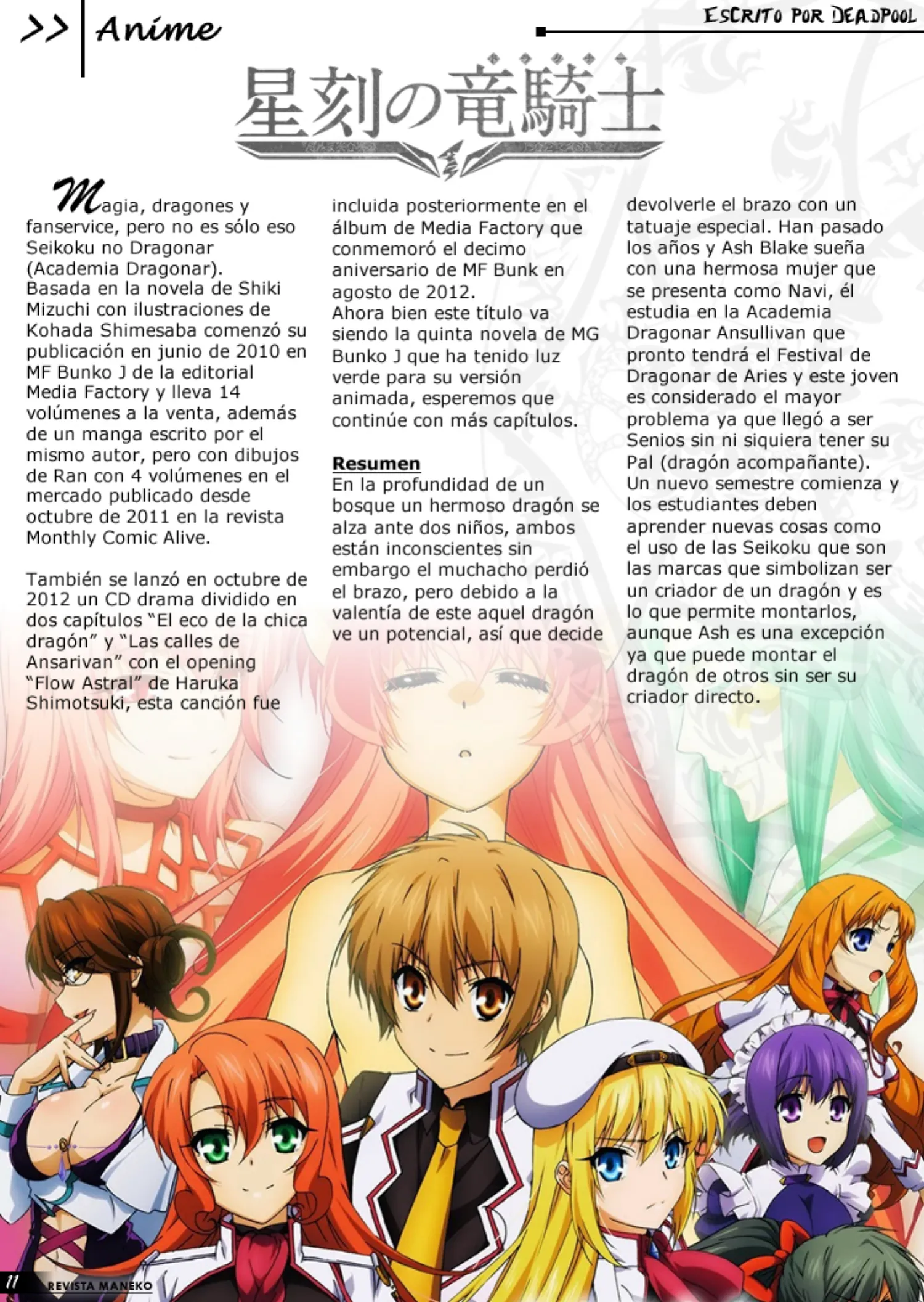 Revista Maneko N°30 página 12