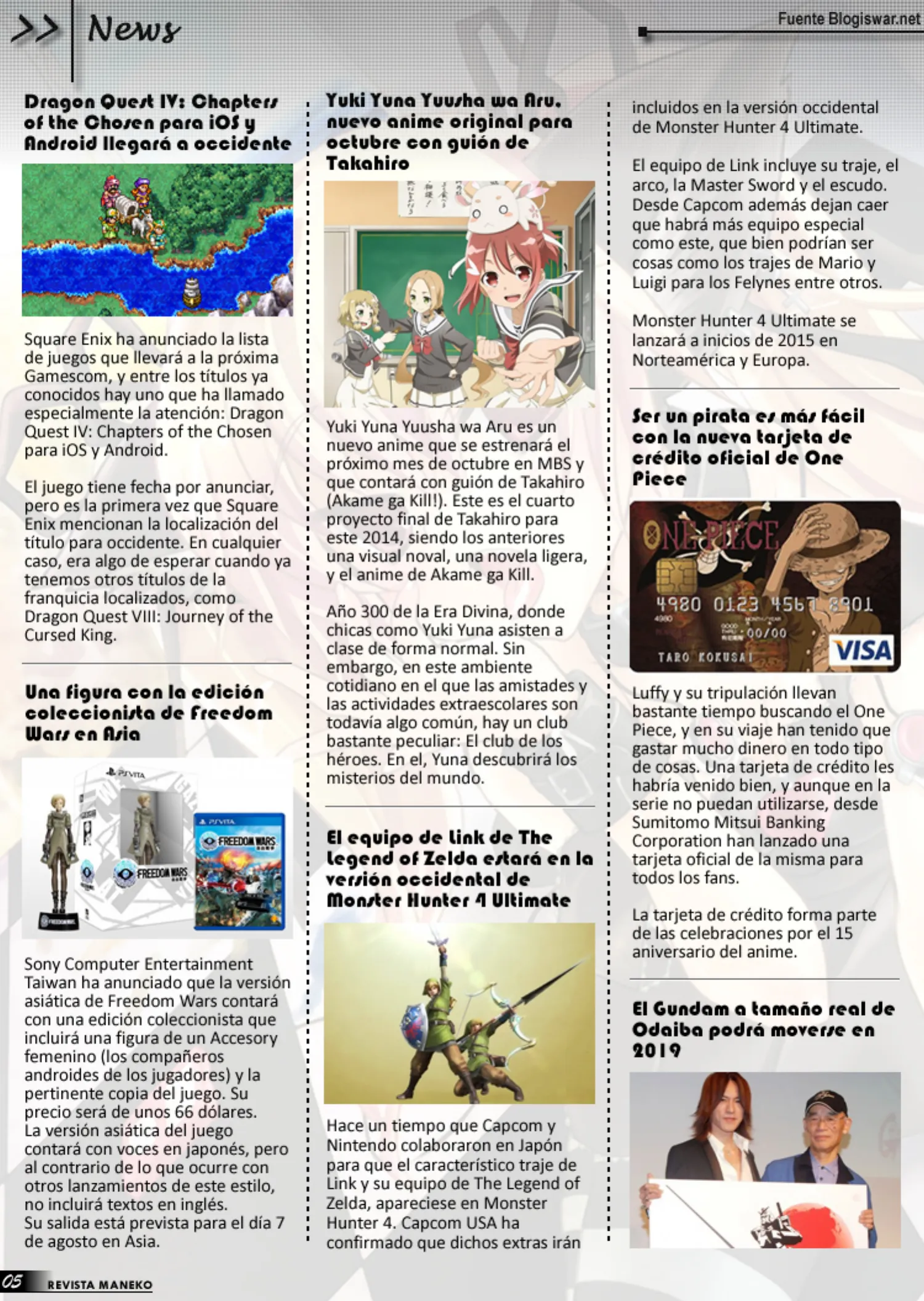Revista Maneko N°31 página 6