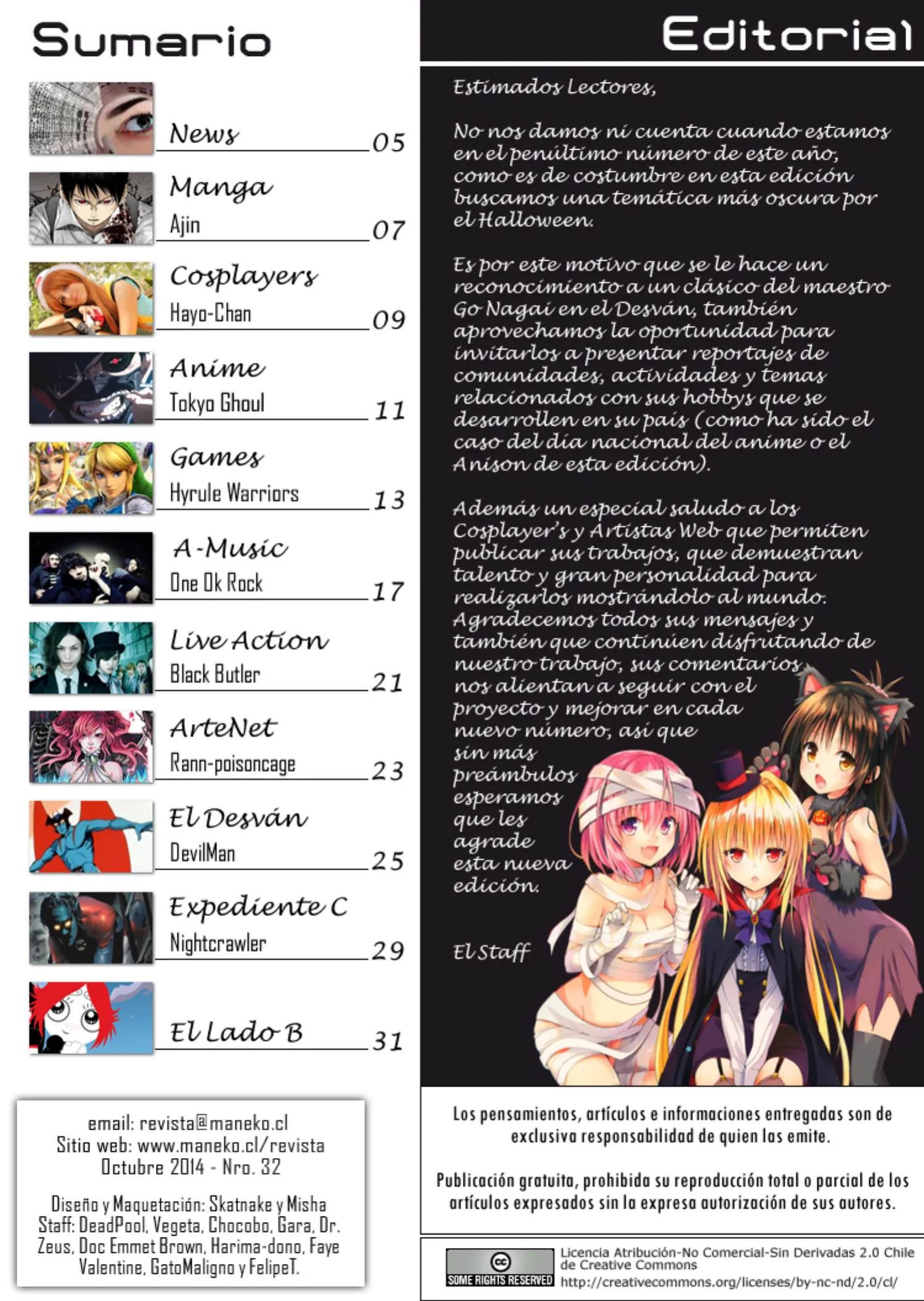 Revista Maneko N°32 página 4