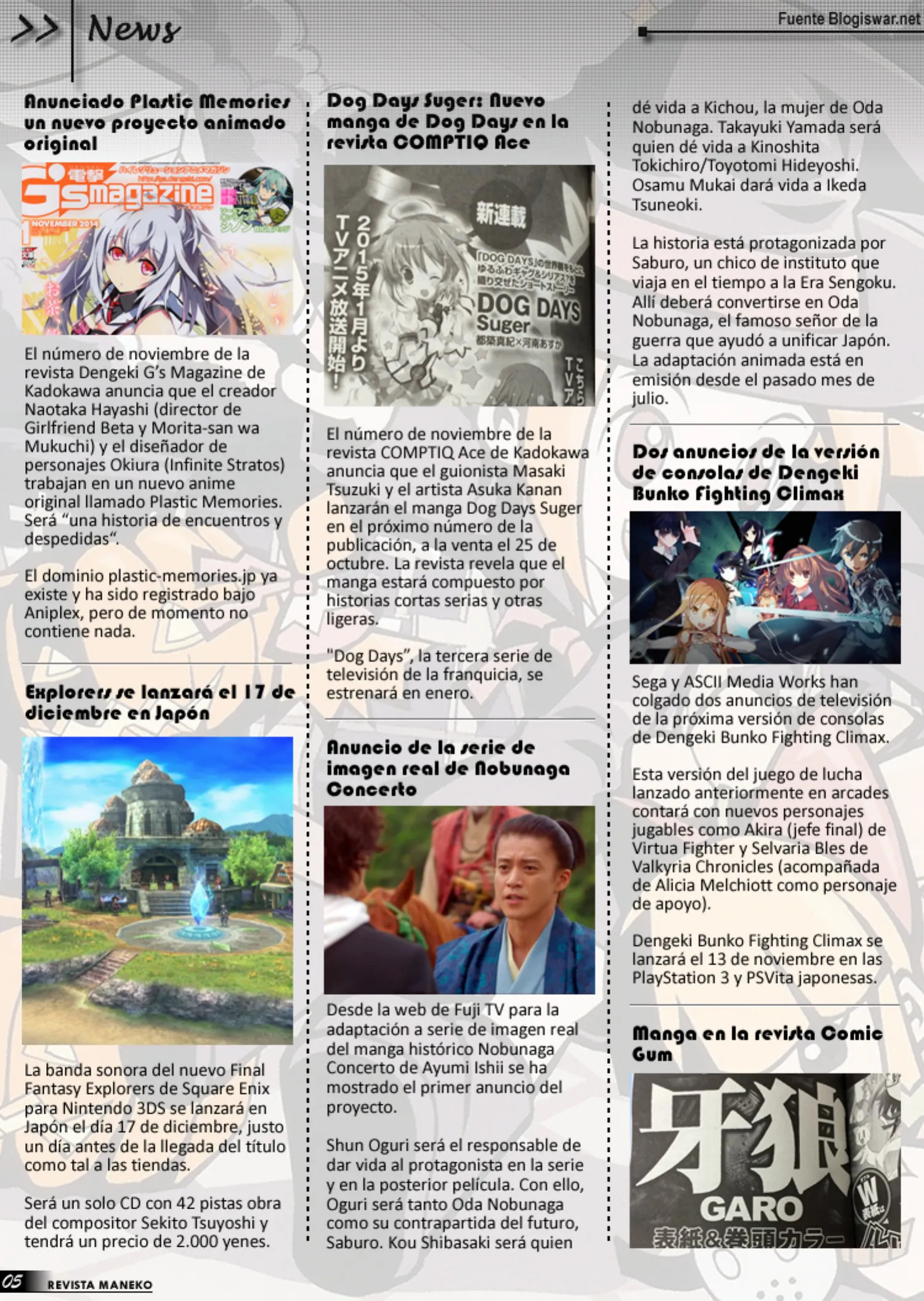 Revista Maneko N°32 página 6