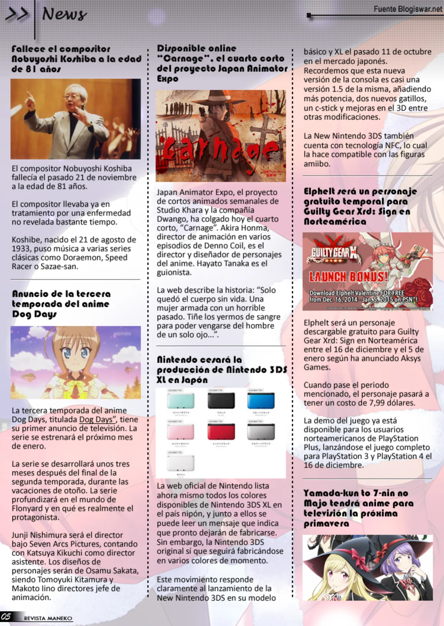 Revista Maneko N°33 página 6