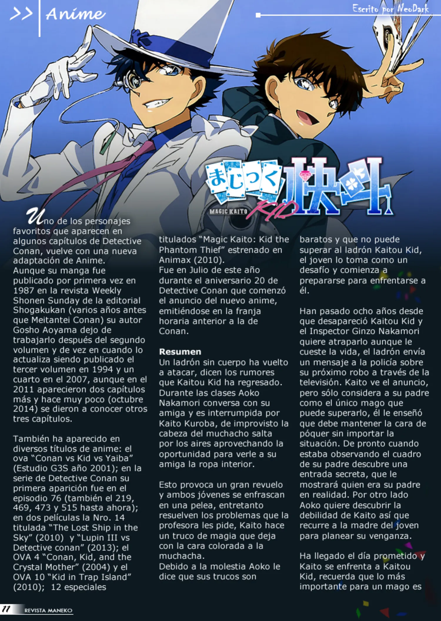 Revista Maneko N°33 página 12