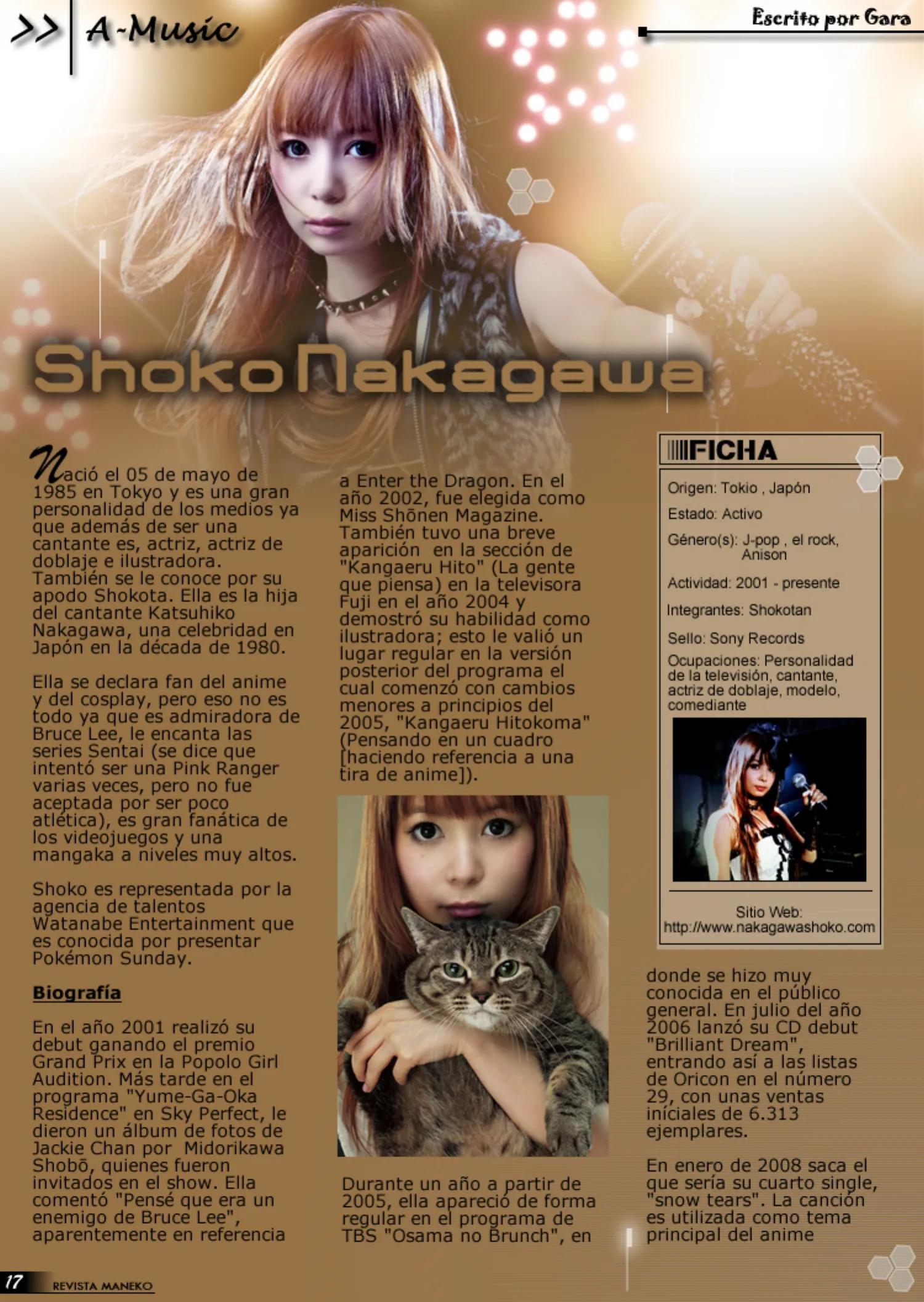 Revista Maneko N°33 página 18