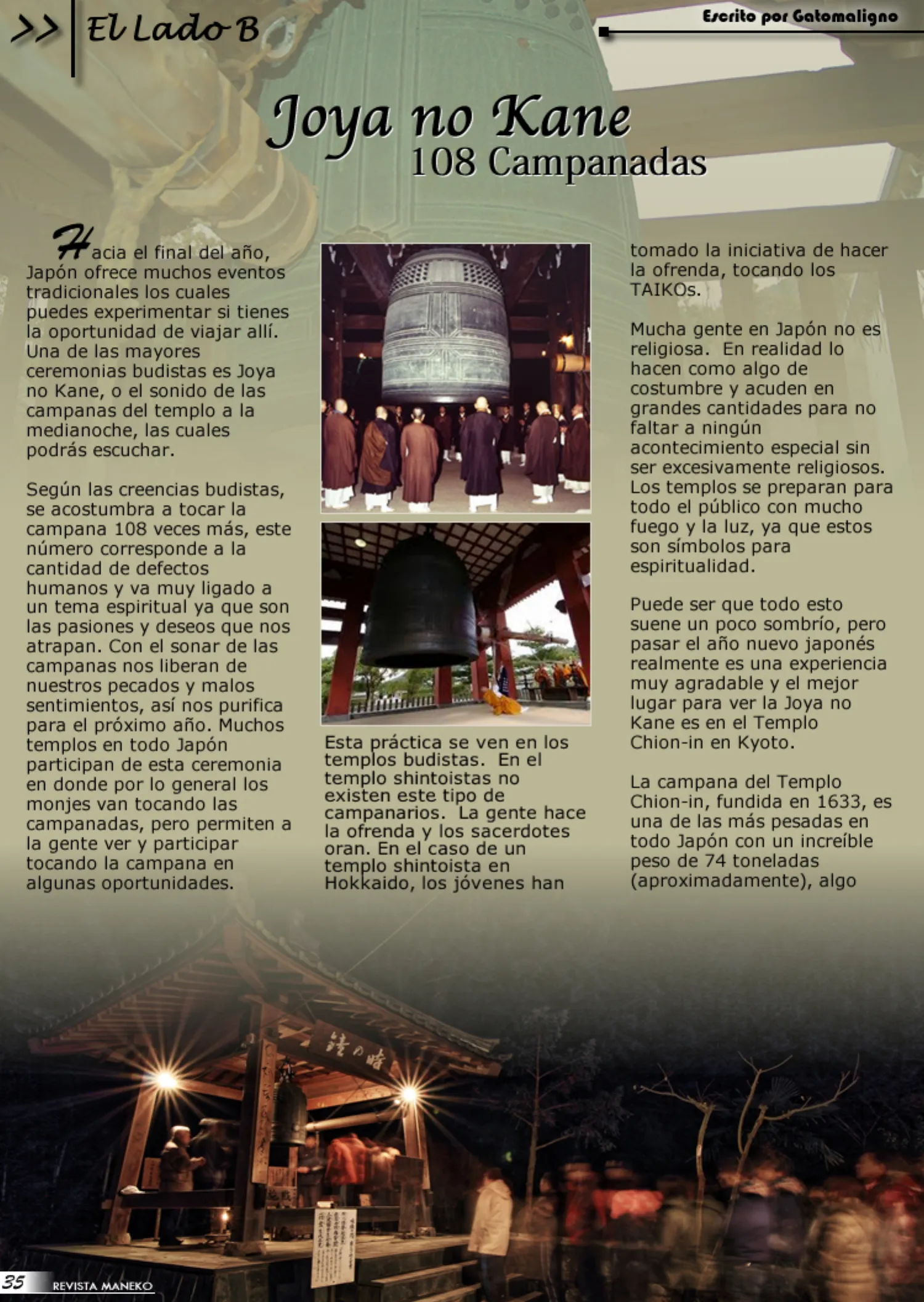 Revista Maneko N°33 página 36