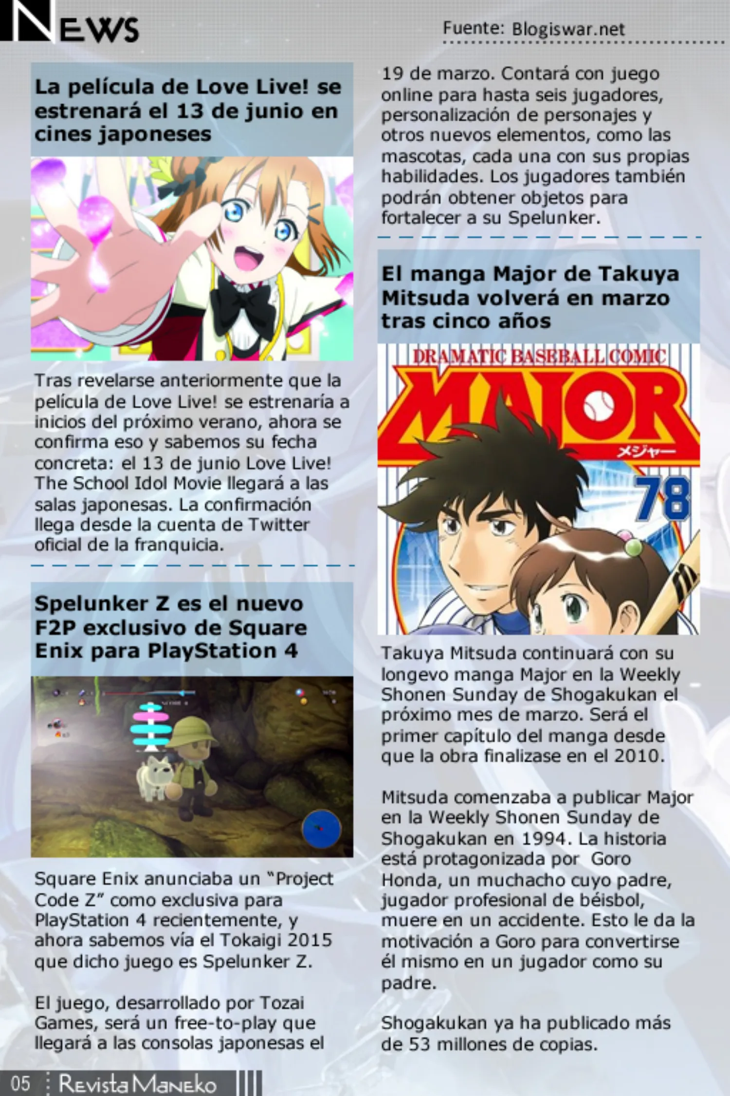 Revista Maneko N°34 página 6