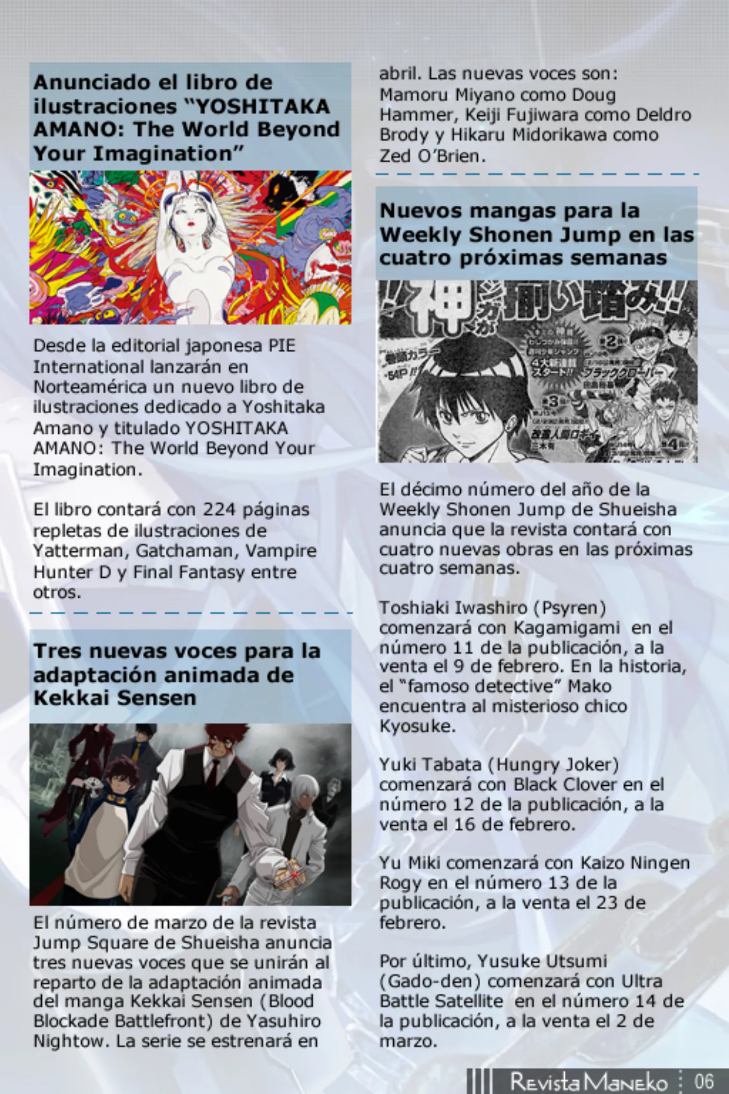 Revista Maneko N°34 página 7