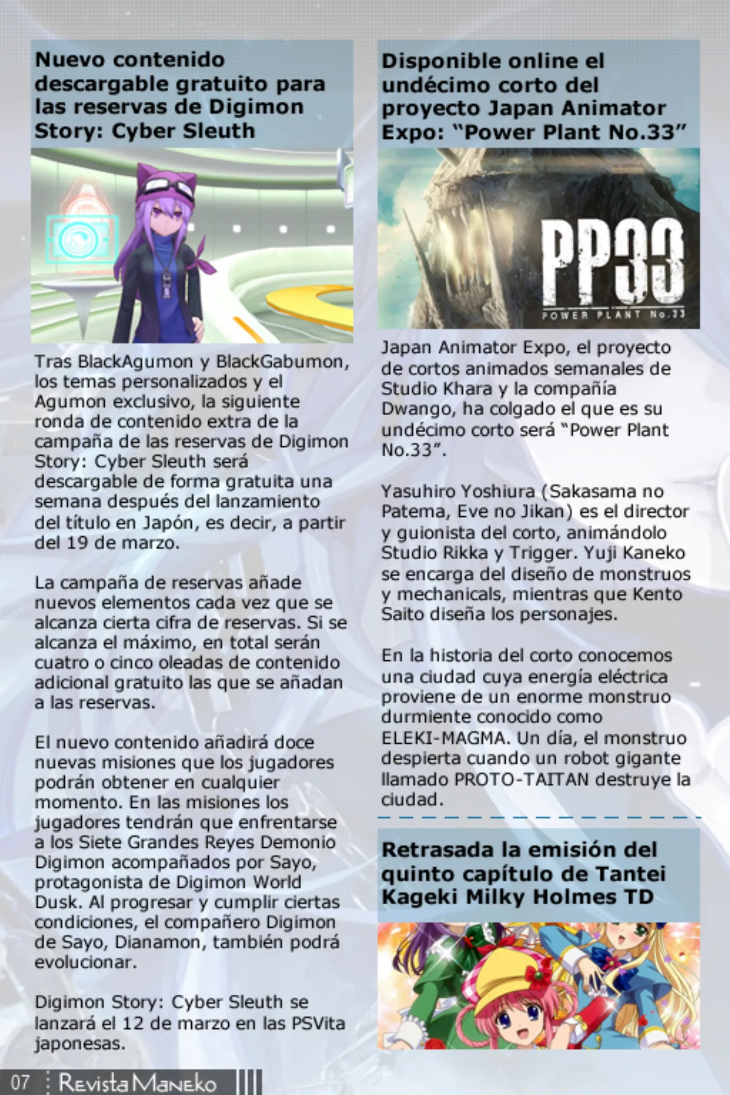 Revista Maneko N°34 página 8