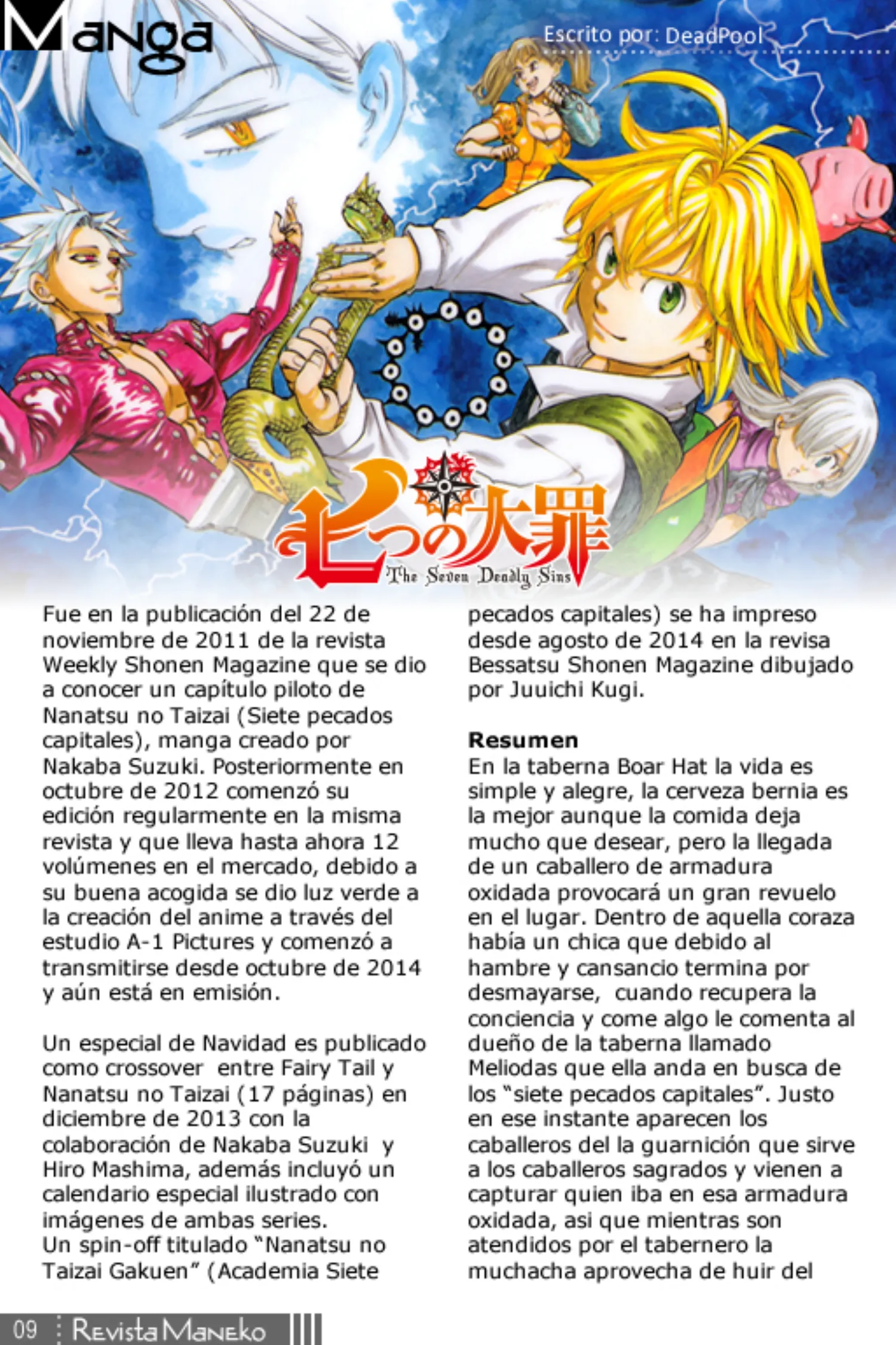 Revista Maneko N°34 página 10