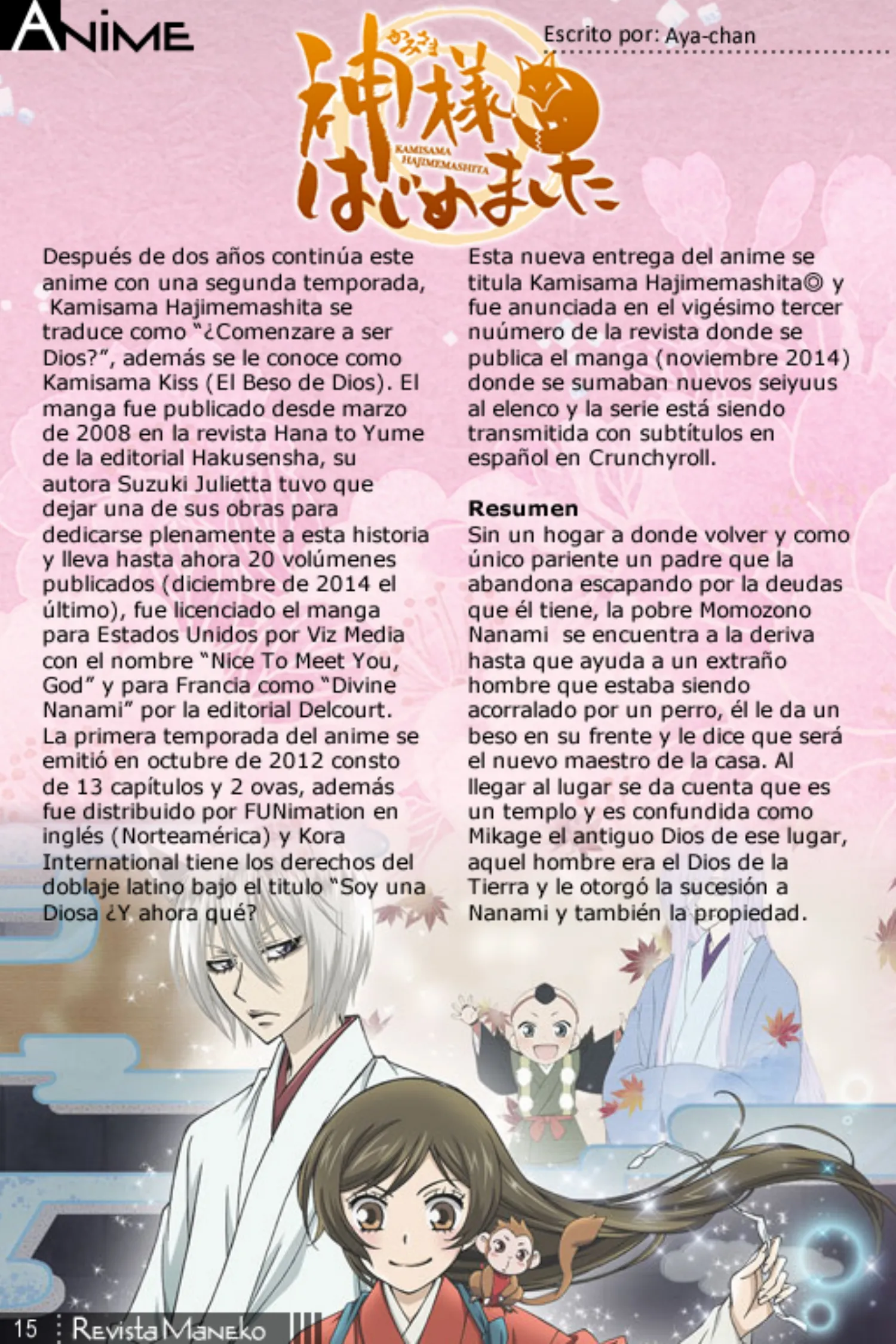 Revista Maneko N°34 página 16