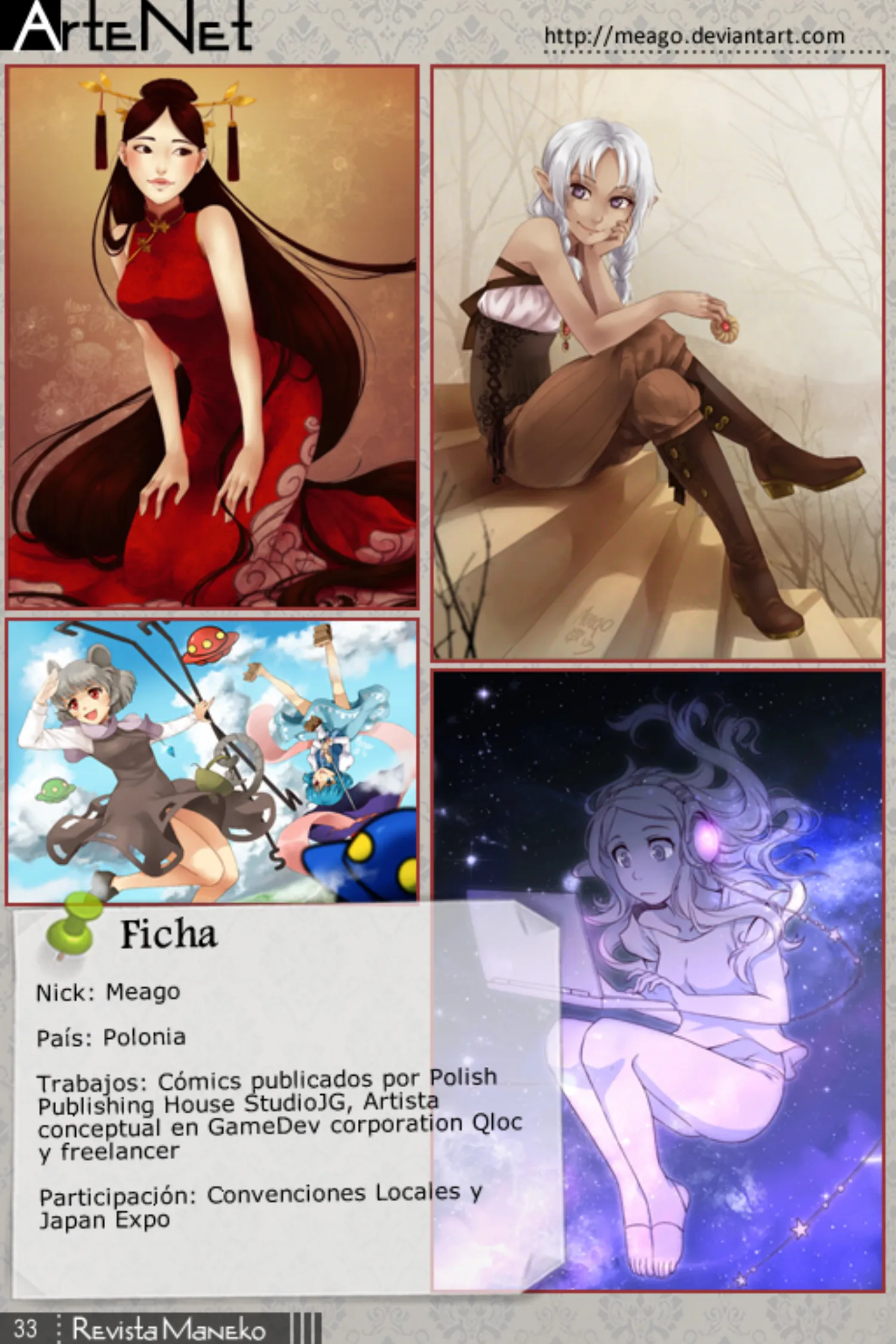 Revista Maneko N°34 página 34