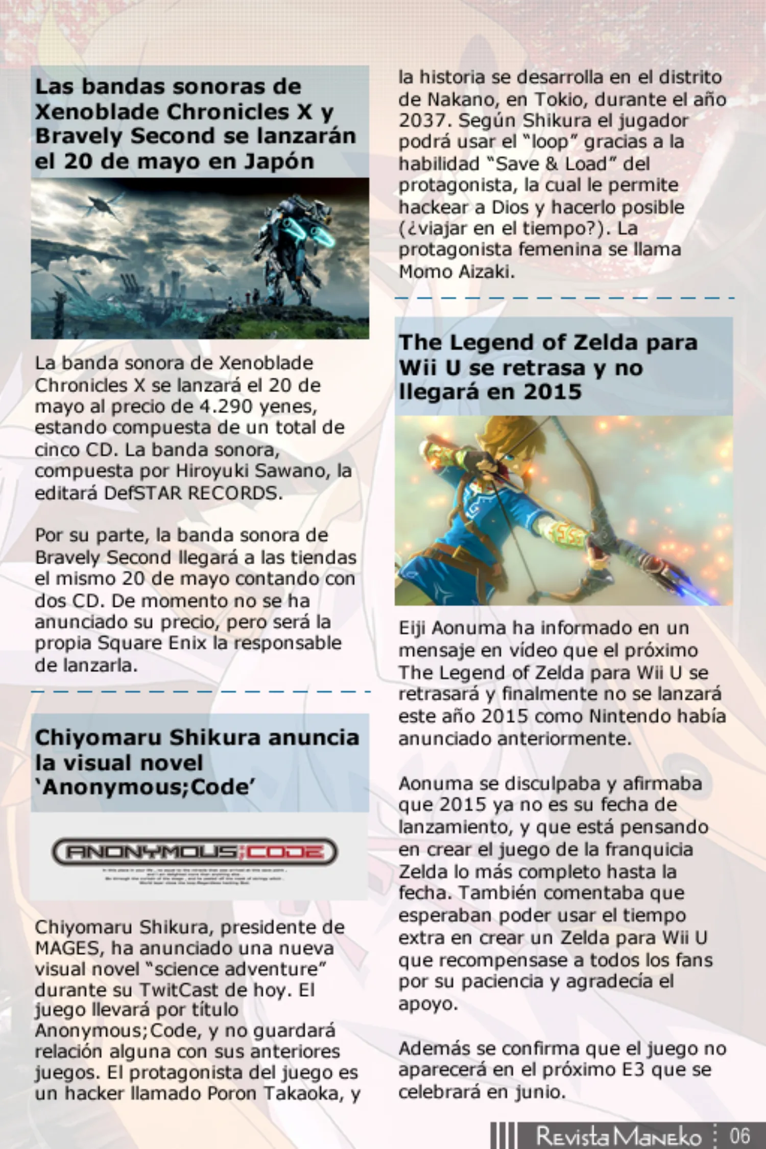 Revista Maneko N°35 página 7