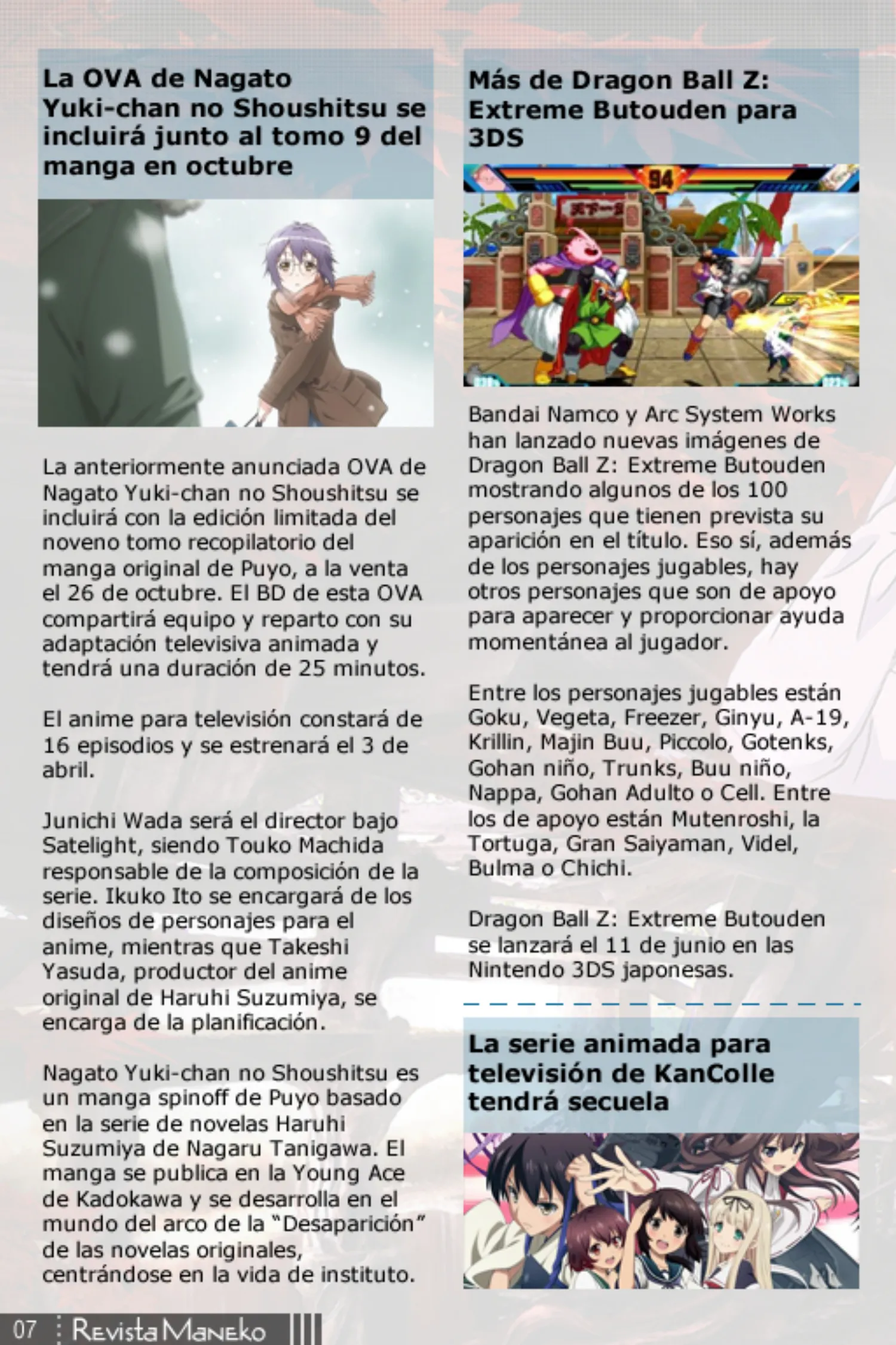 Revista Maneko N°35 página 8
