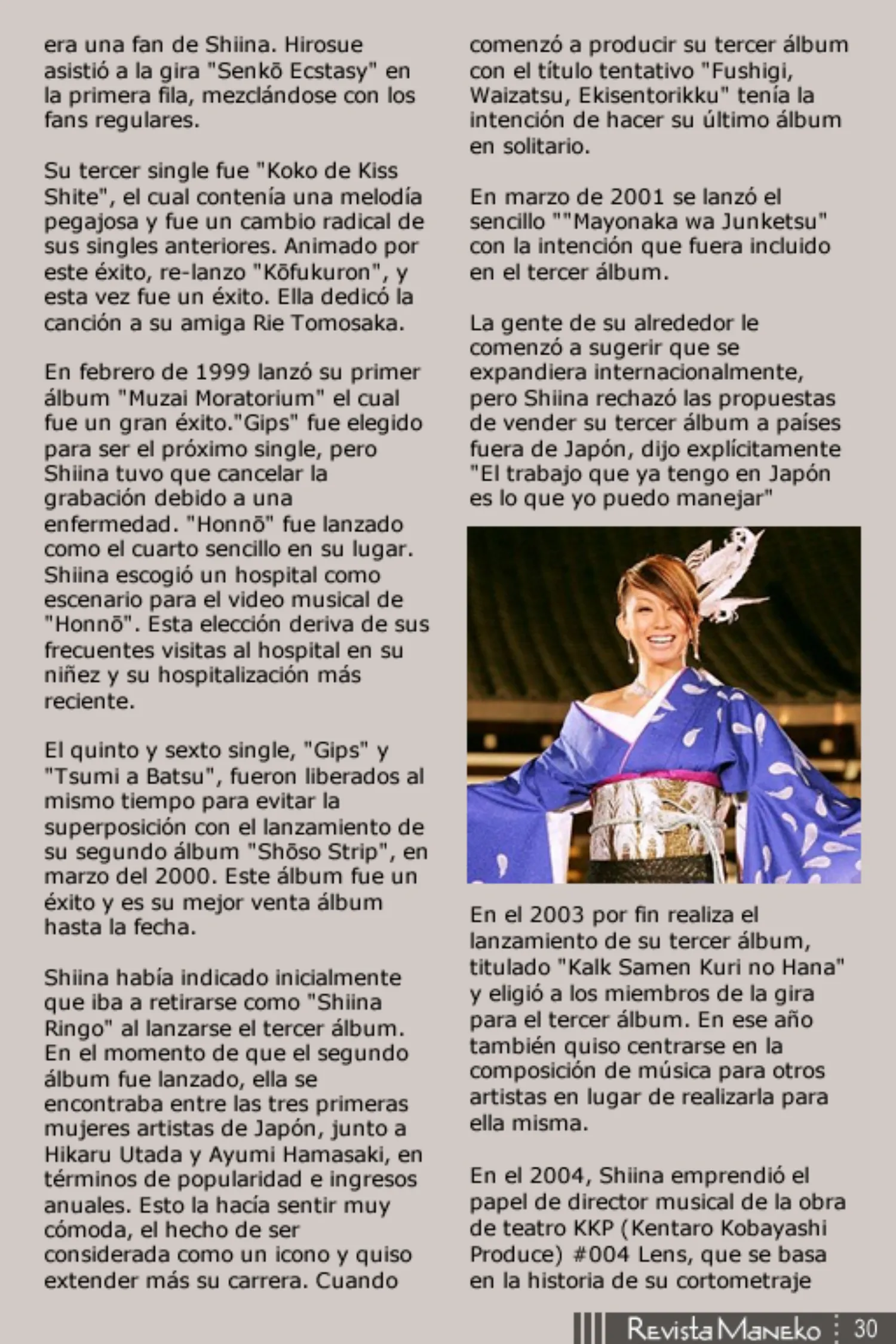 Revista Maneko N°35 página 31