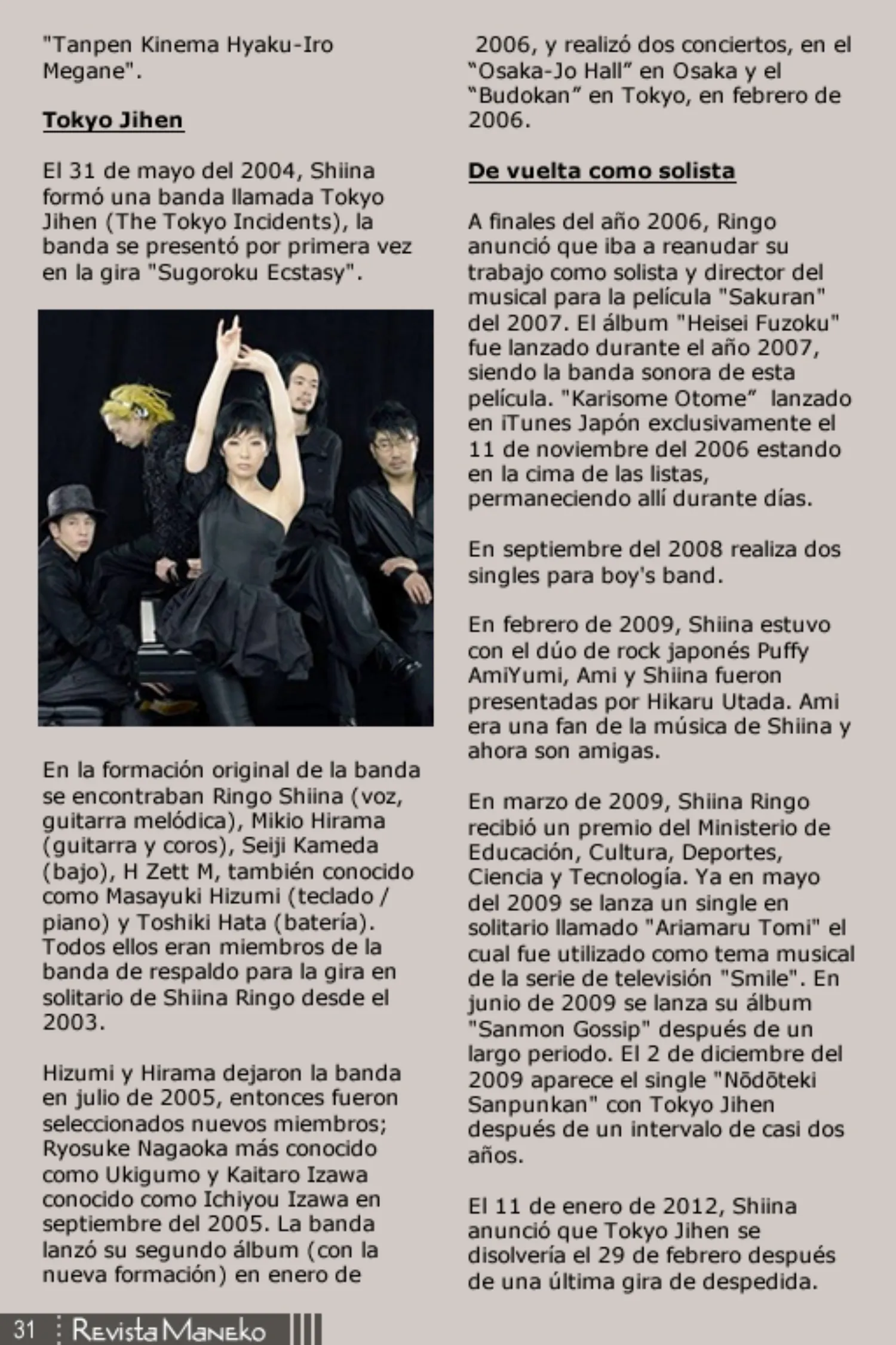 Revista Maneko N°35 página 32