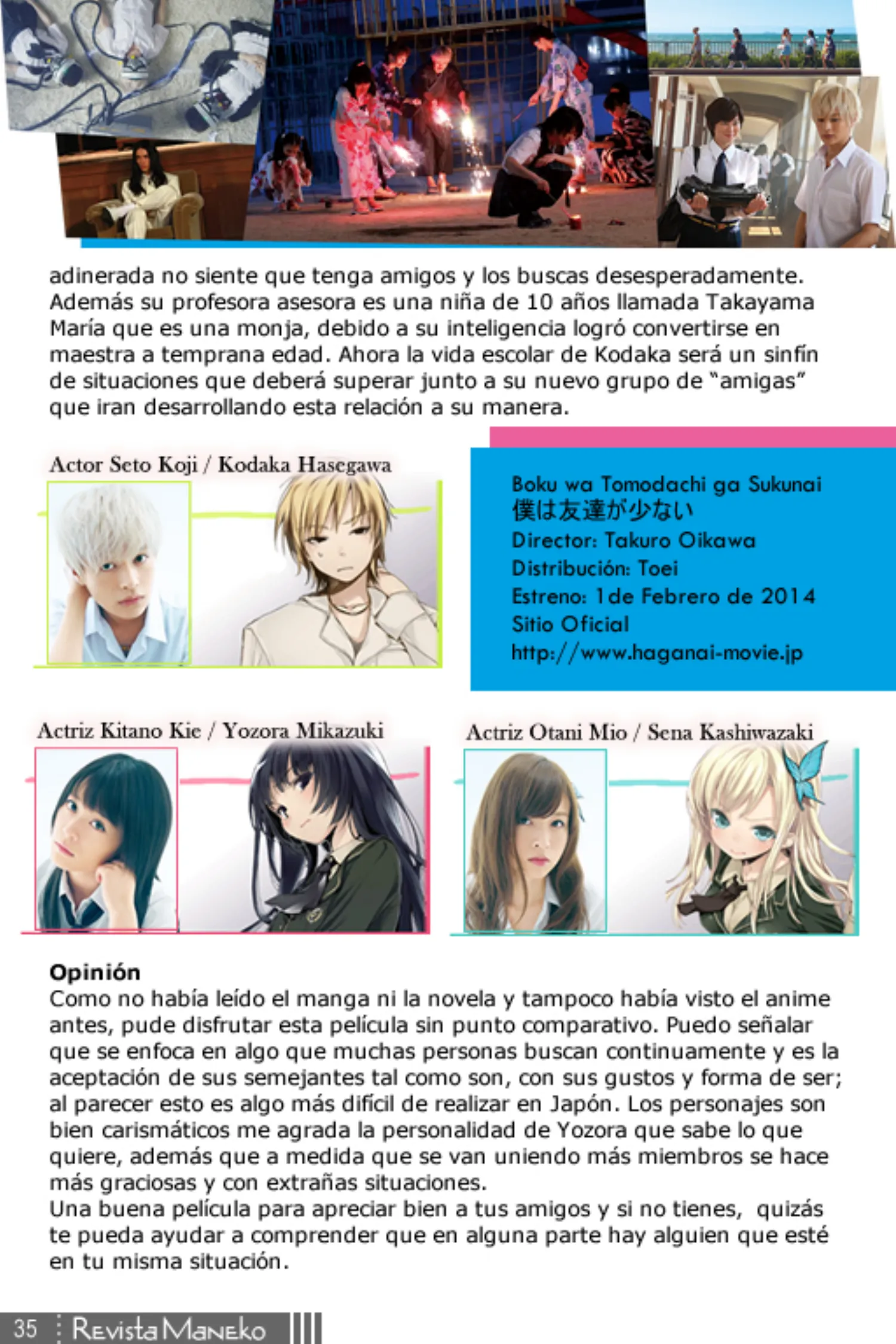Revista Maneko N°35 página 36