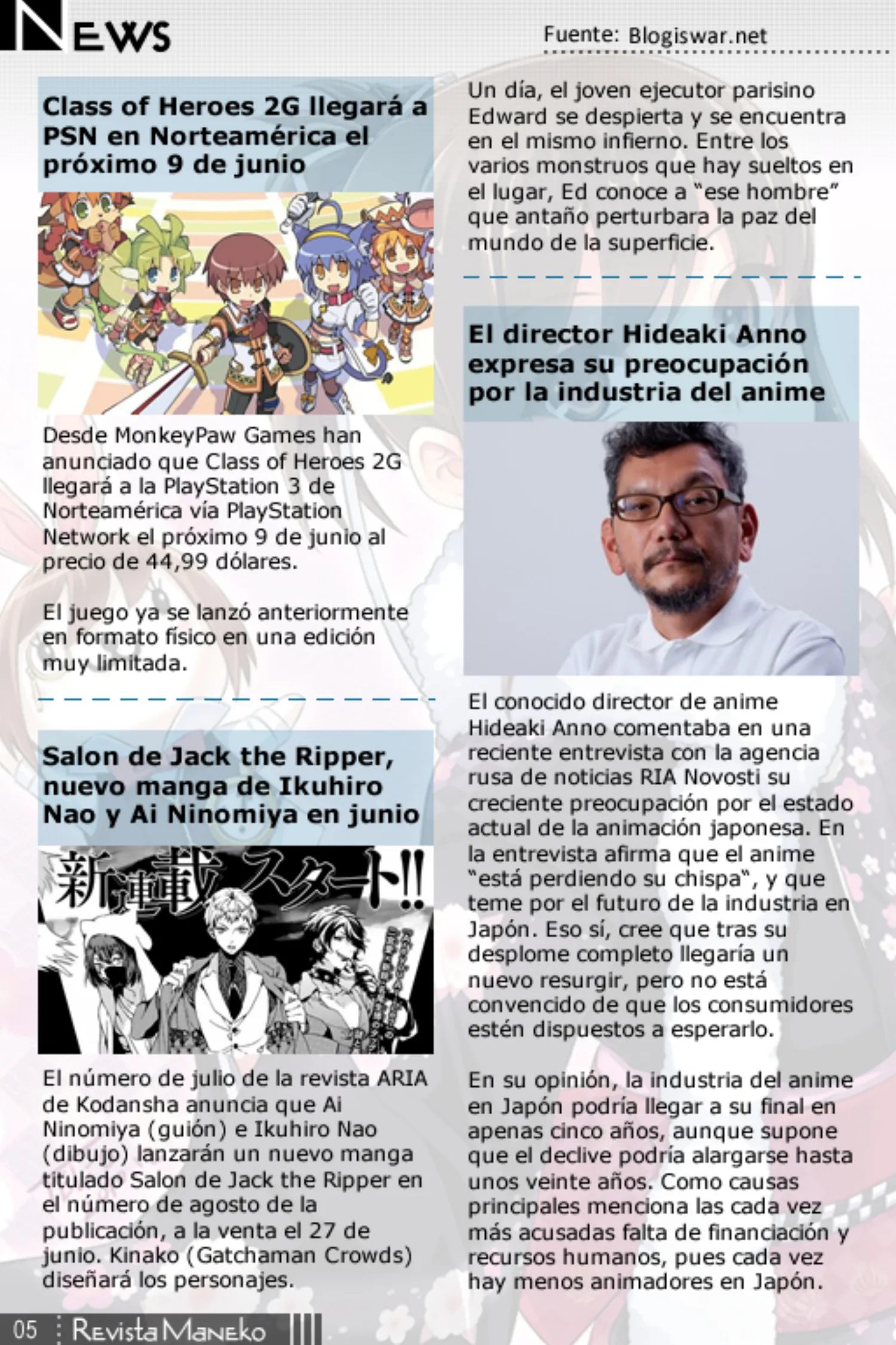 Revista Maneko N°36 página 6