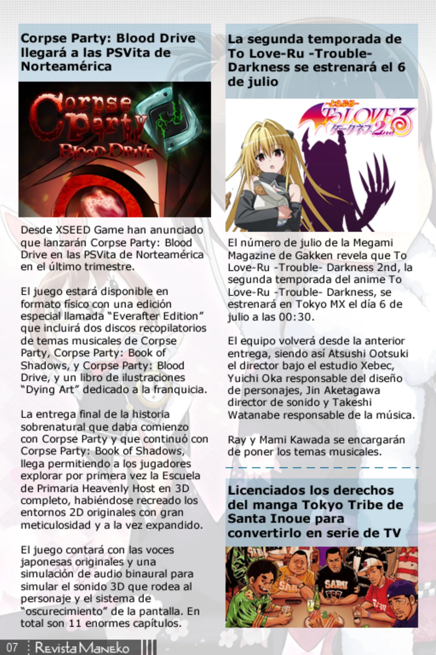Revista Maneko N°36 página 8