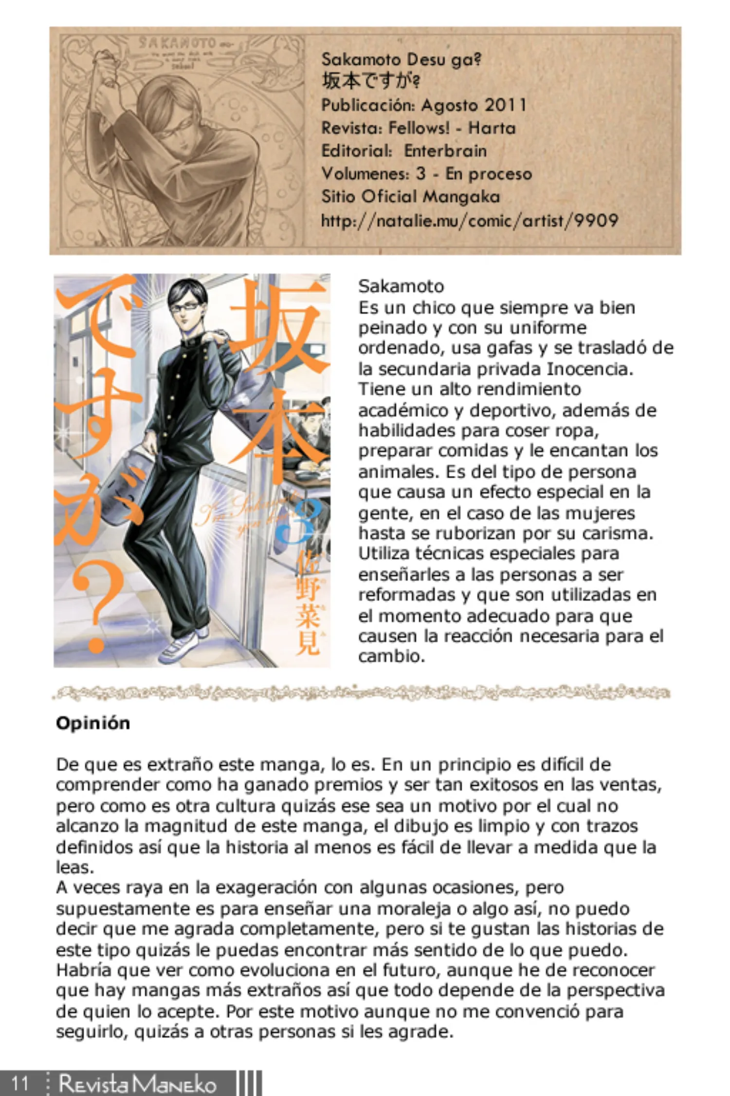 Revista Maneko N°36 página 12