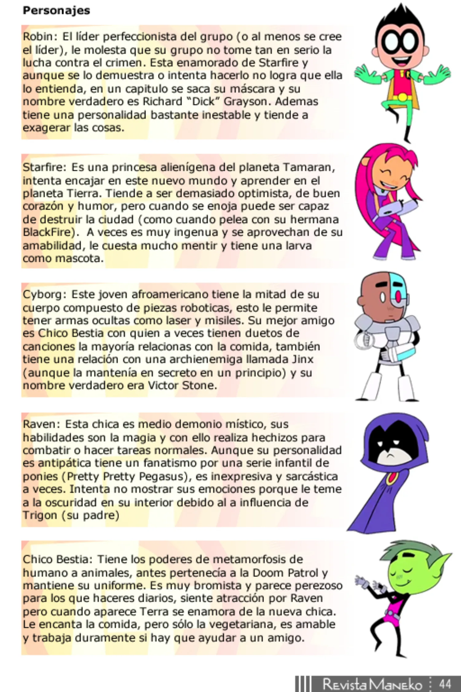 Revista Maneko N°36 página 45