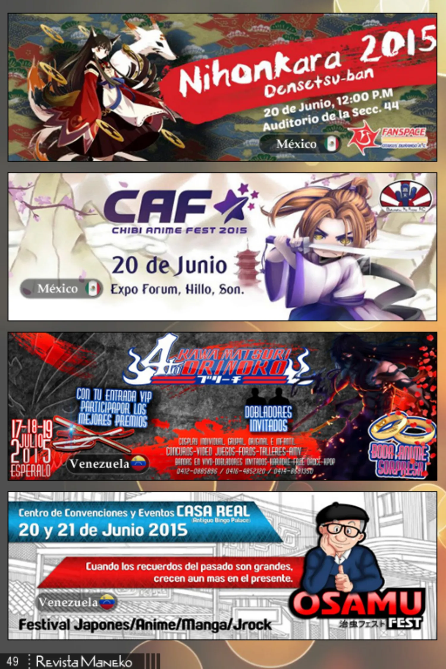 Revista Maneko N°36 página 50