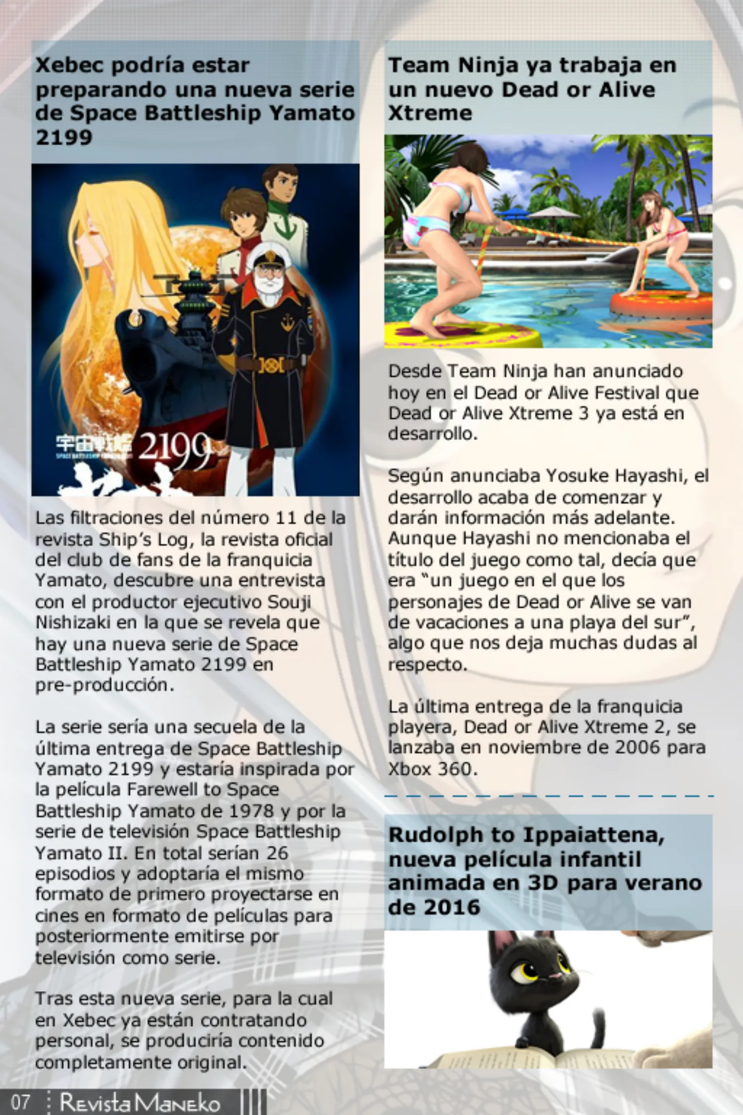 Revista Maneko N°37 página 8