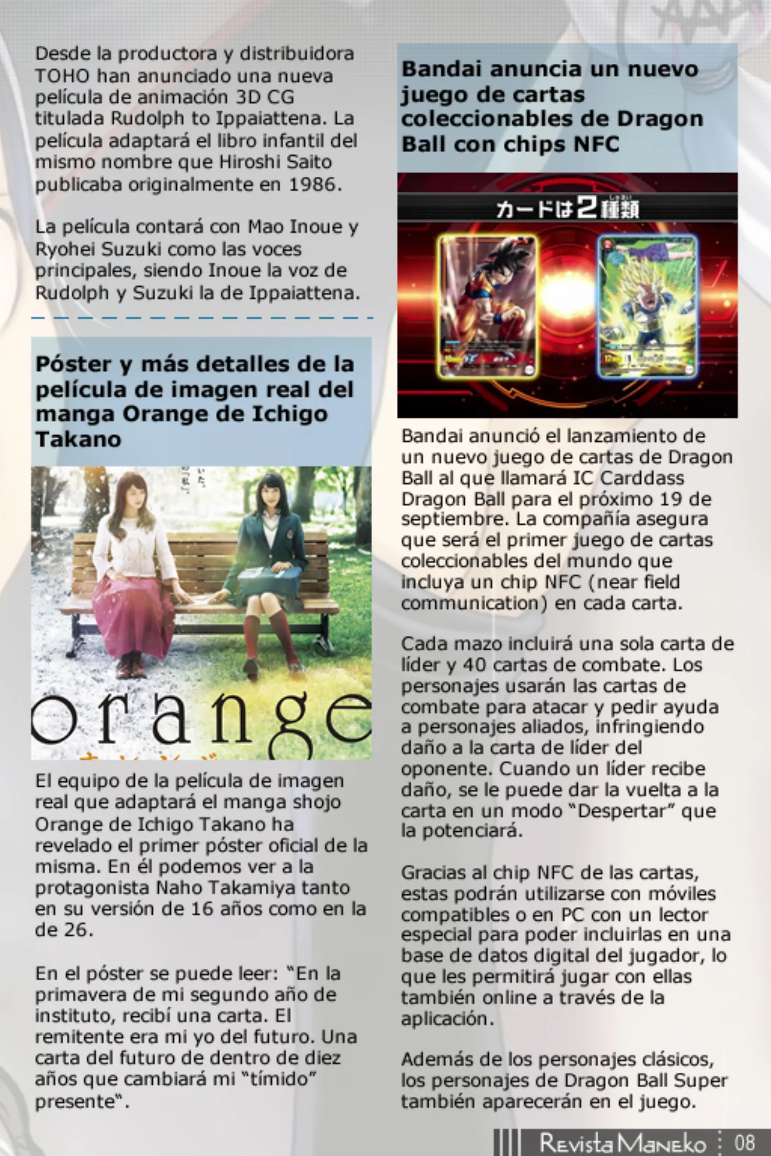 Revista Maneko N°37 página 9