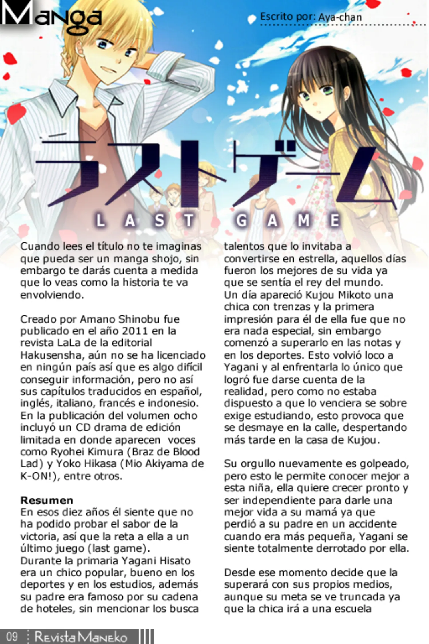 Revista Maneko N°37 página 10