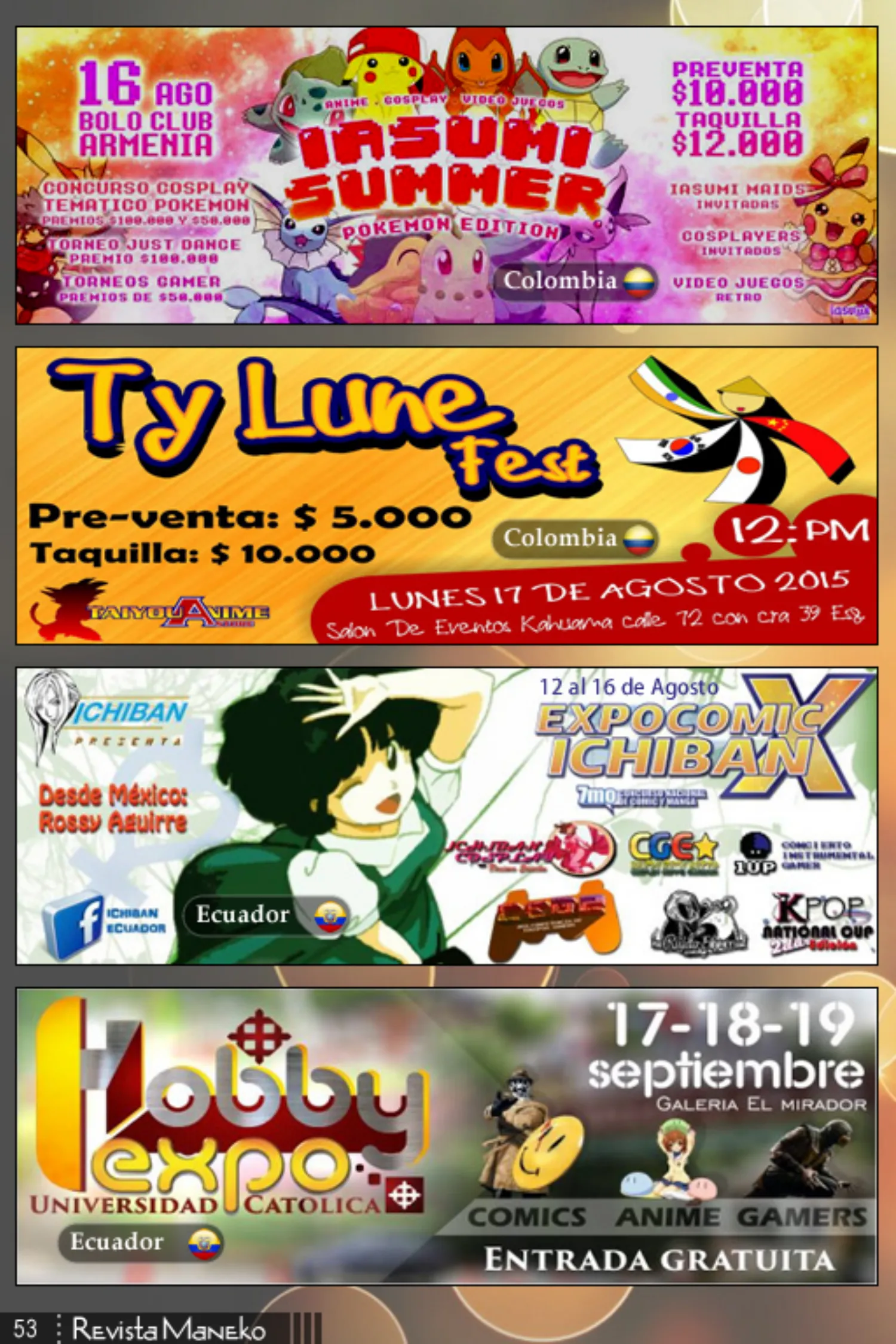 Revista Maneko N°37 página 54