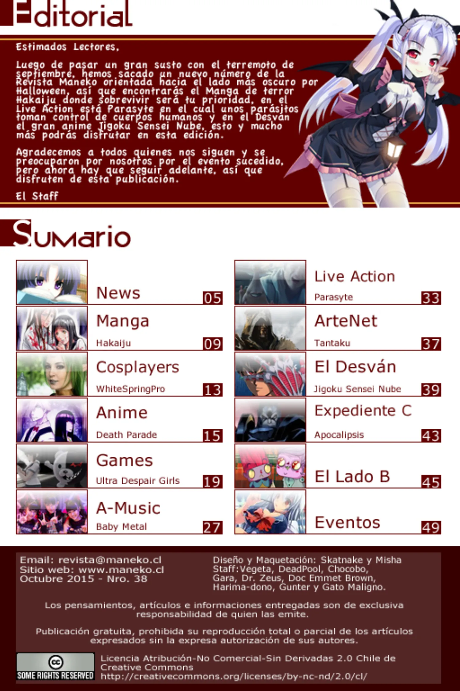 Revista Maneko N°38 página 4