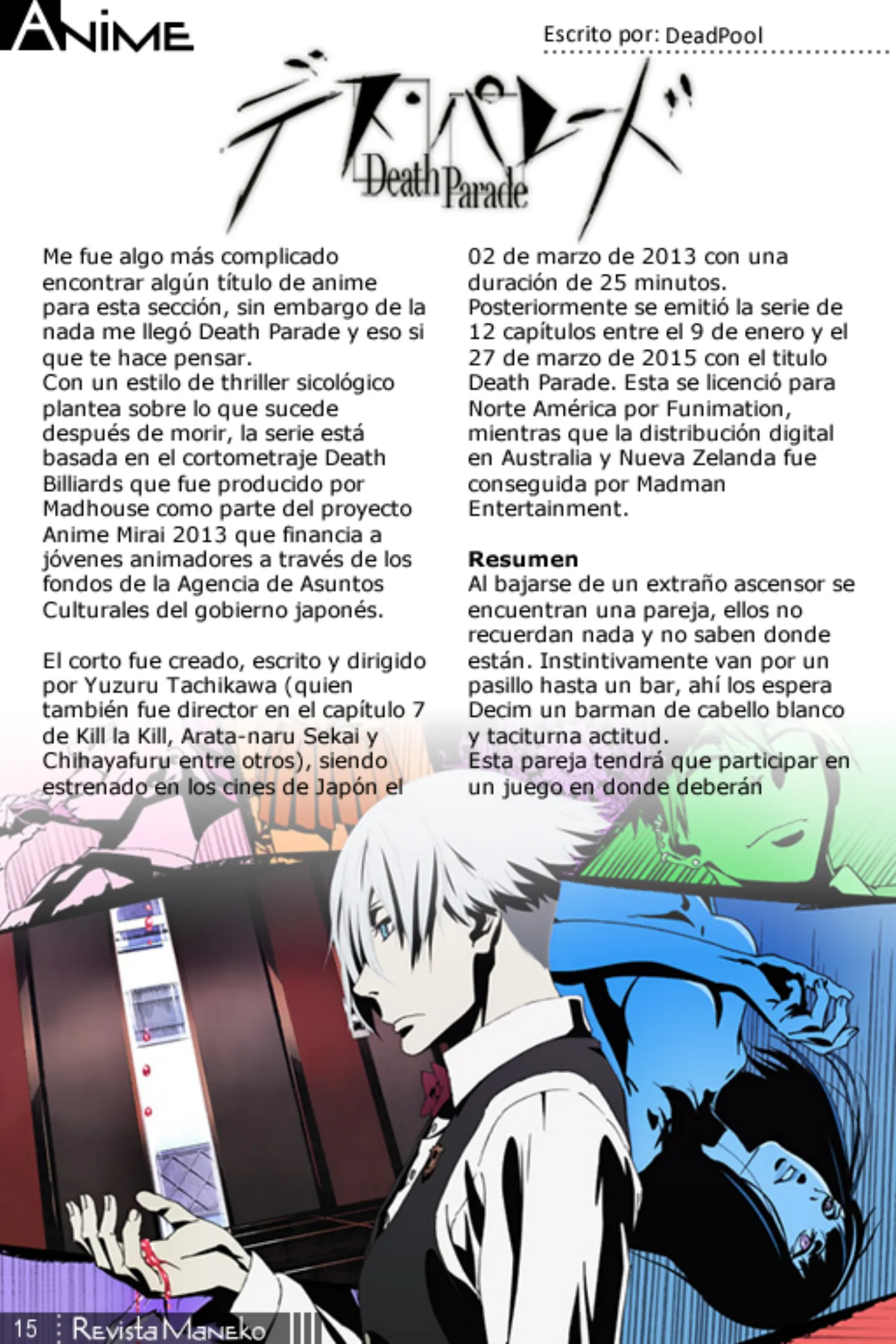 Revista Maneko N°38 página 16