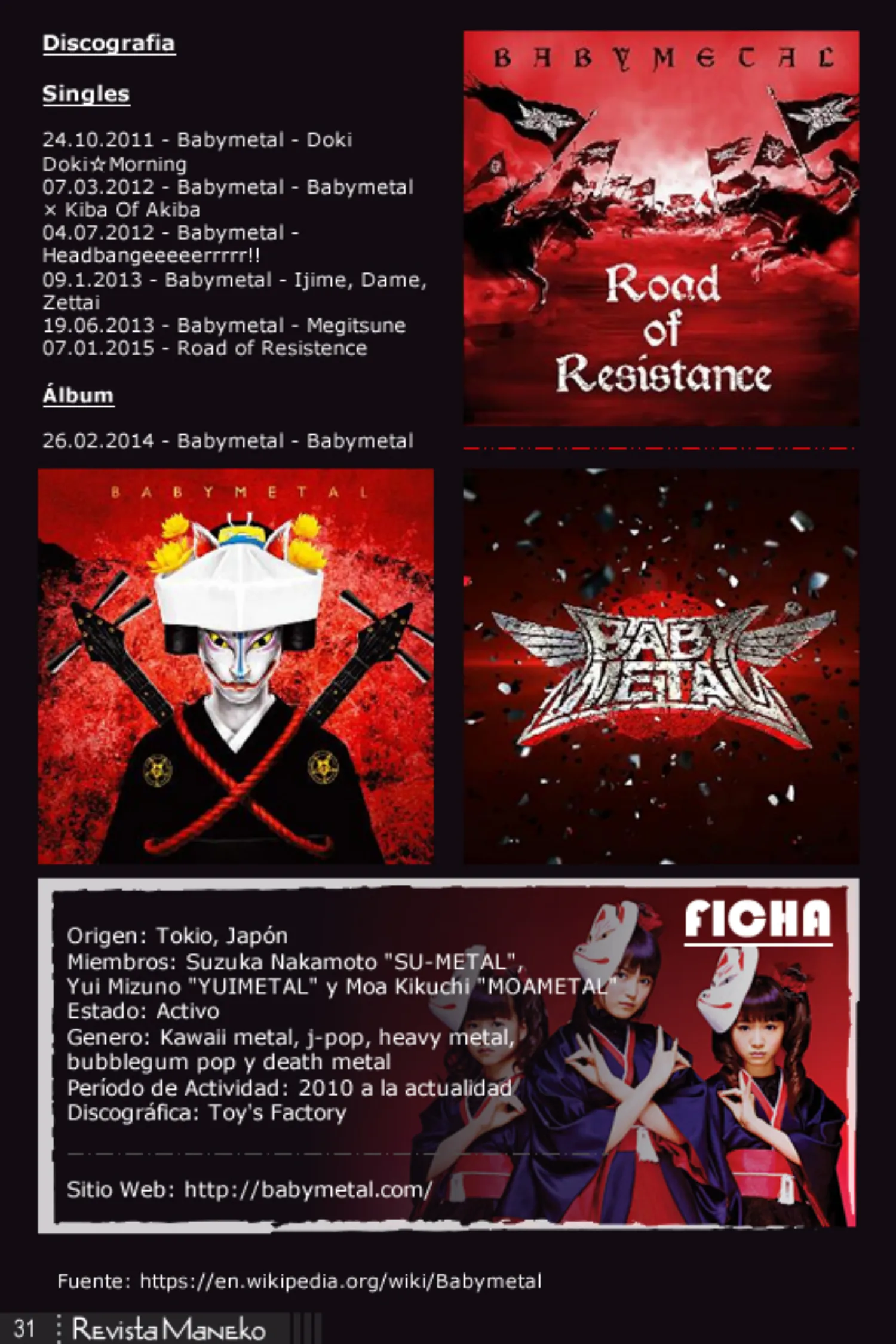 Revista Maneko N°38 página 32