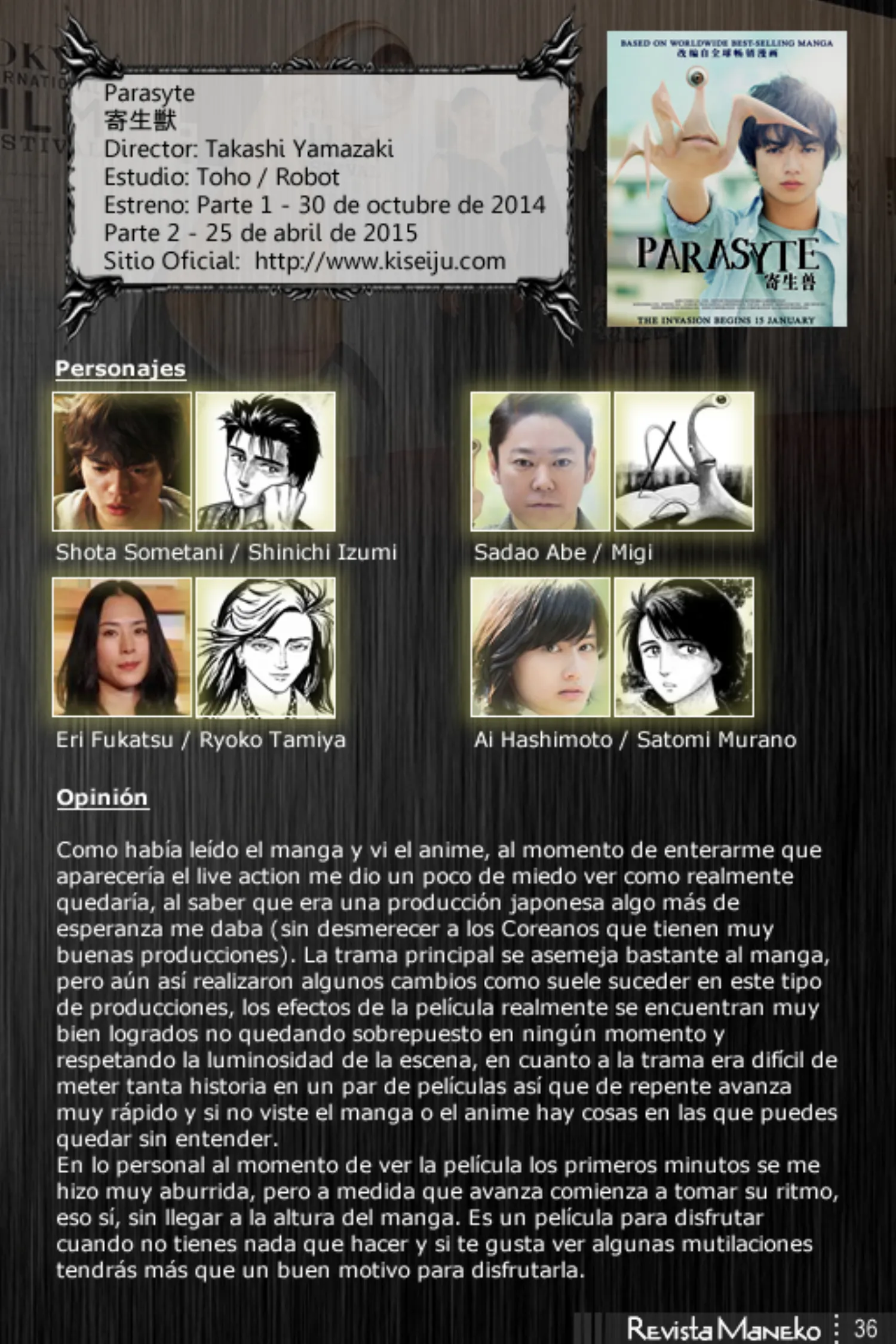 Revista Maneko N°38 página 37