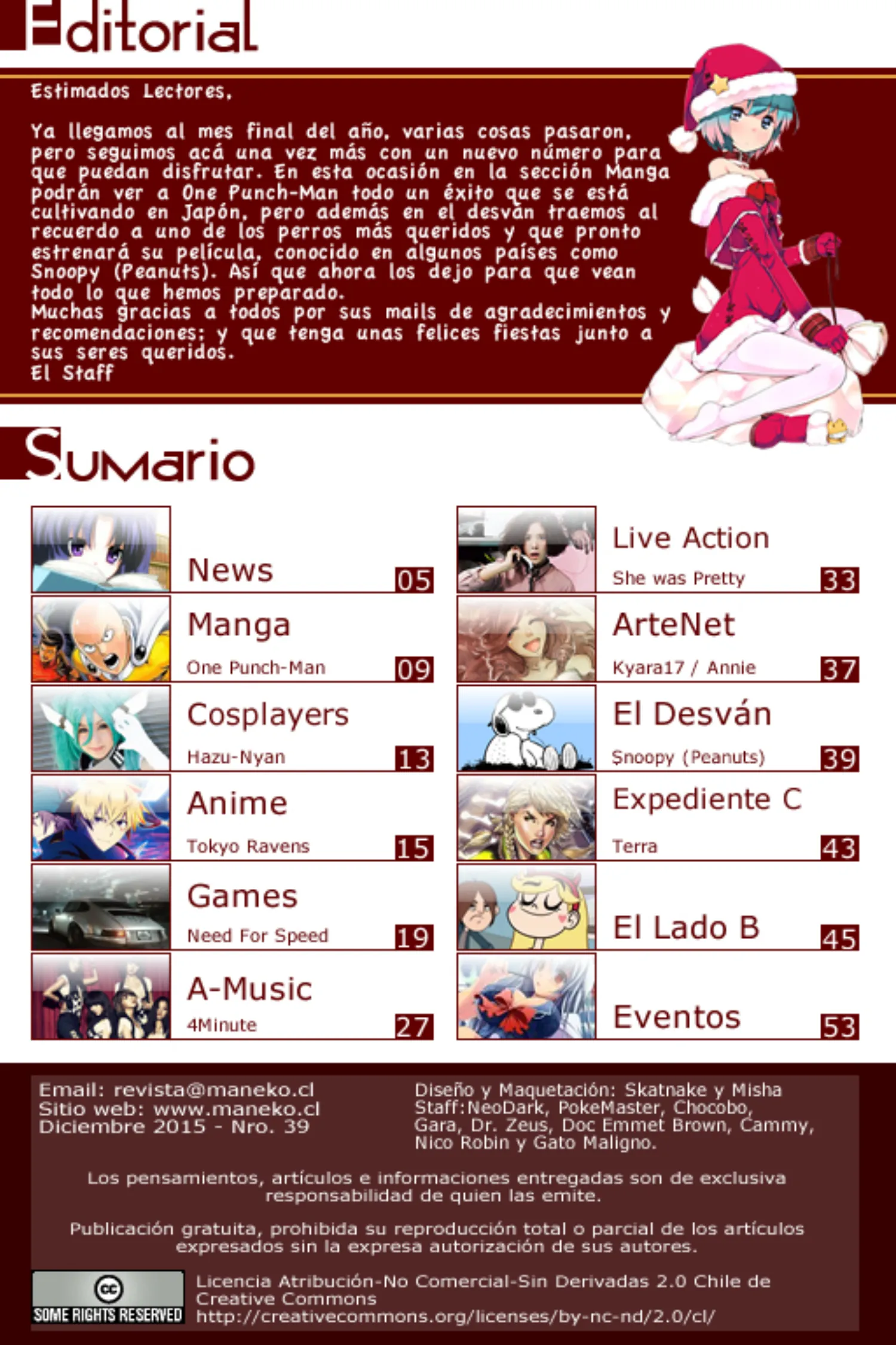 Revista Maneko N°39 página 4